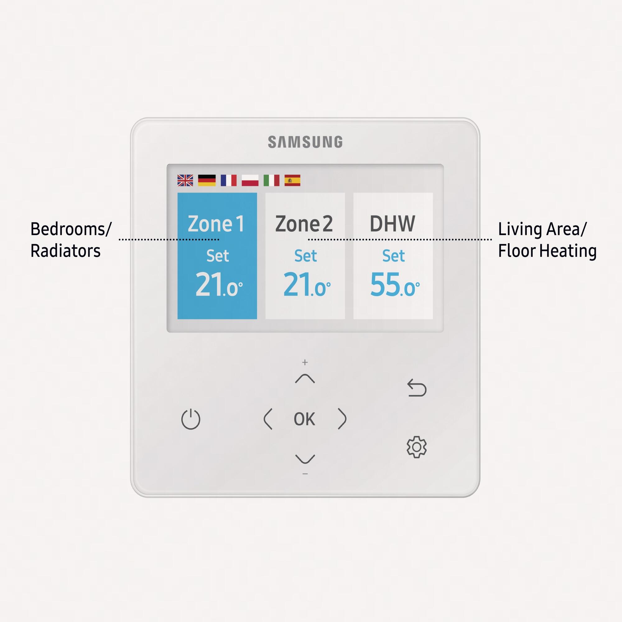 Bomba de calor Climatização AQS 16KW mono 1F Samsumg - 3