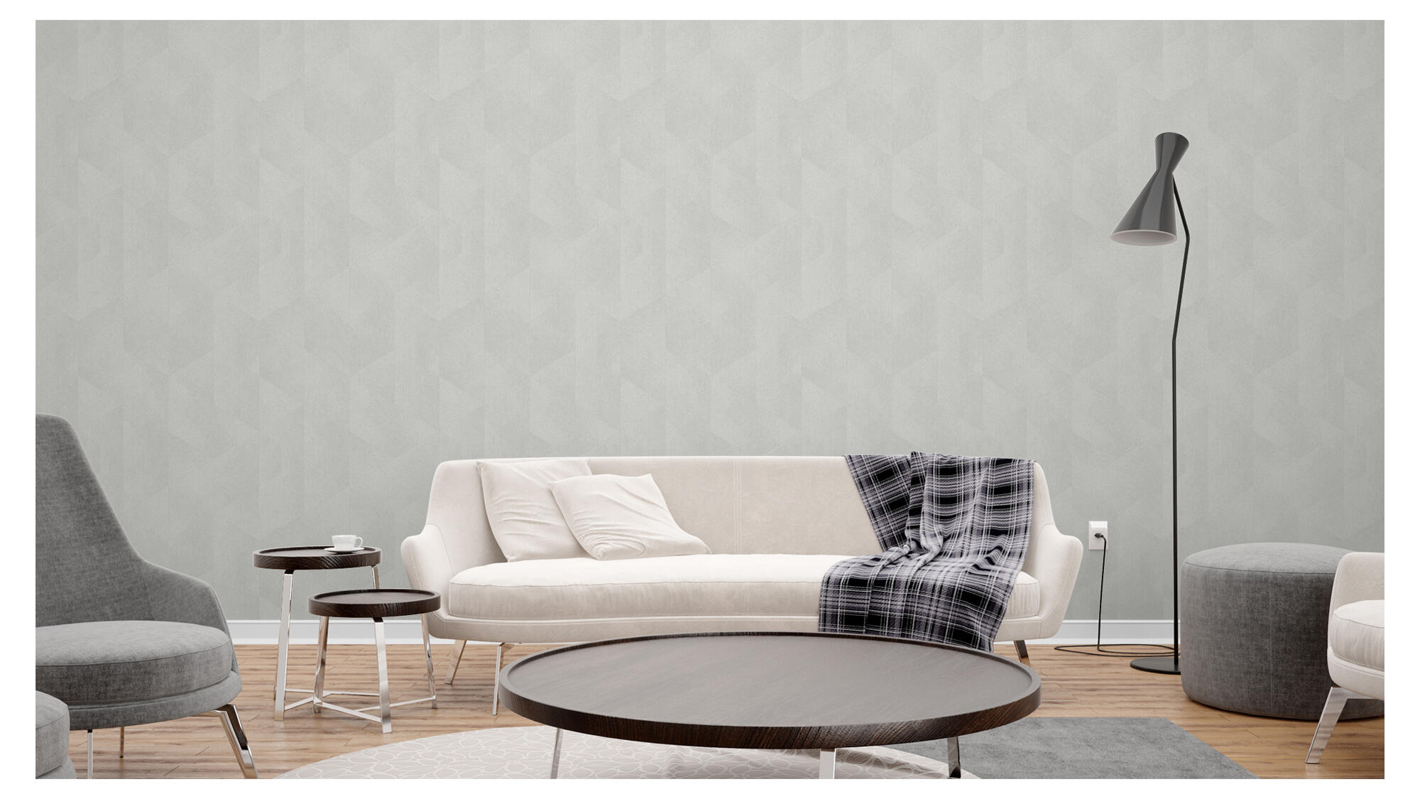 Papel pintado vinilo aplicación cola en pared geométrico geometrico 507636 beige 106cmx10.05m lavable
