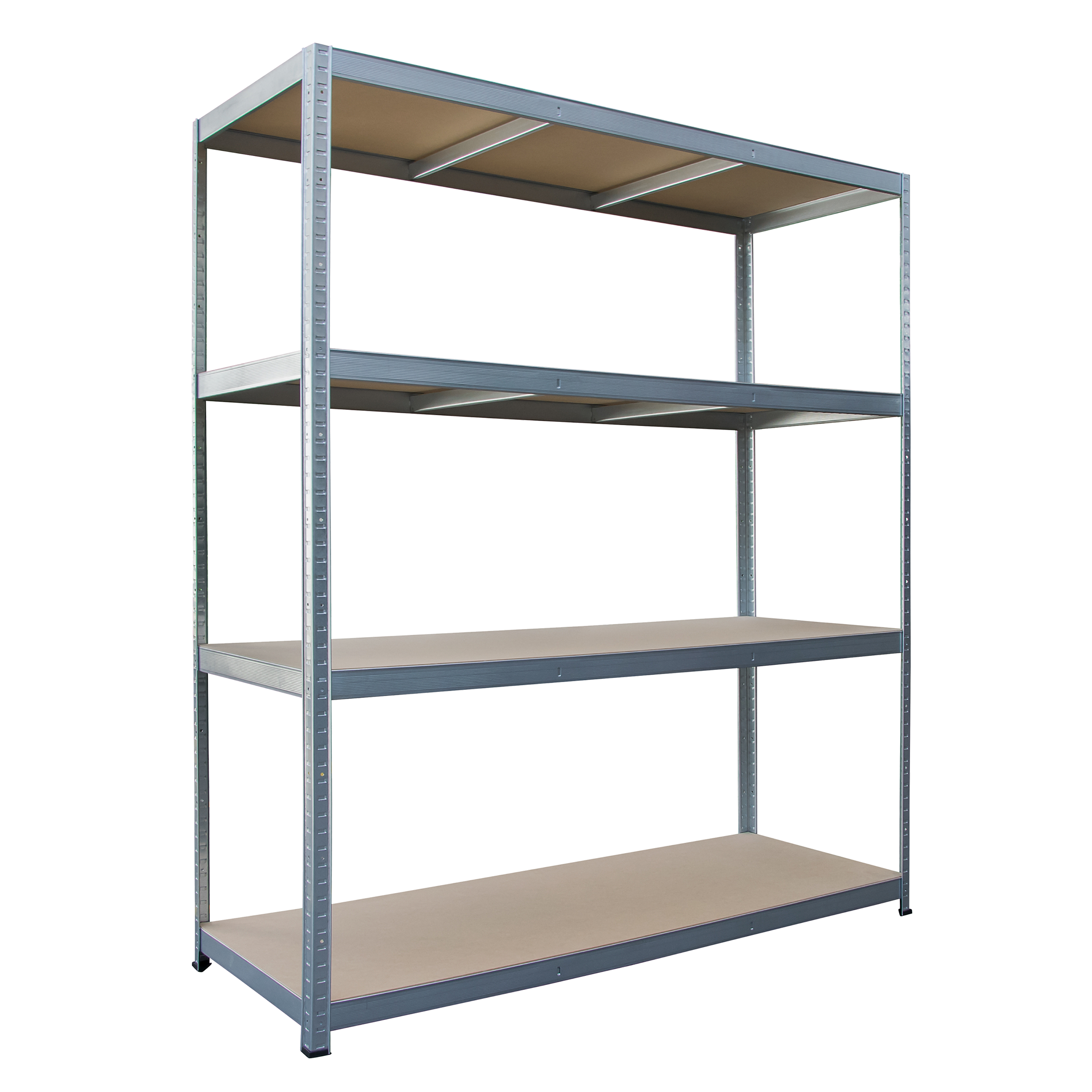 Regał metalowy 250 kg 180 x 160 x 60 cm 4P Metalkas
