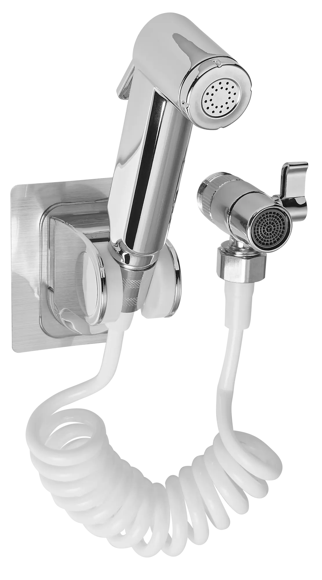 Zestaw Bidetta chrom do baterii umywalkowej EVG