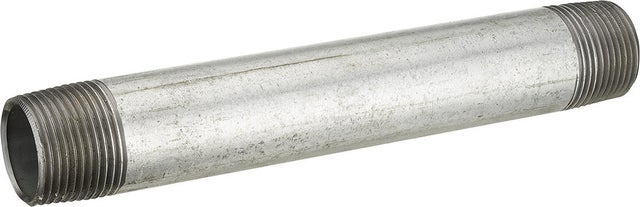 Tube acier galvanisé 20 x 27 (3/4