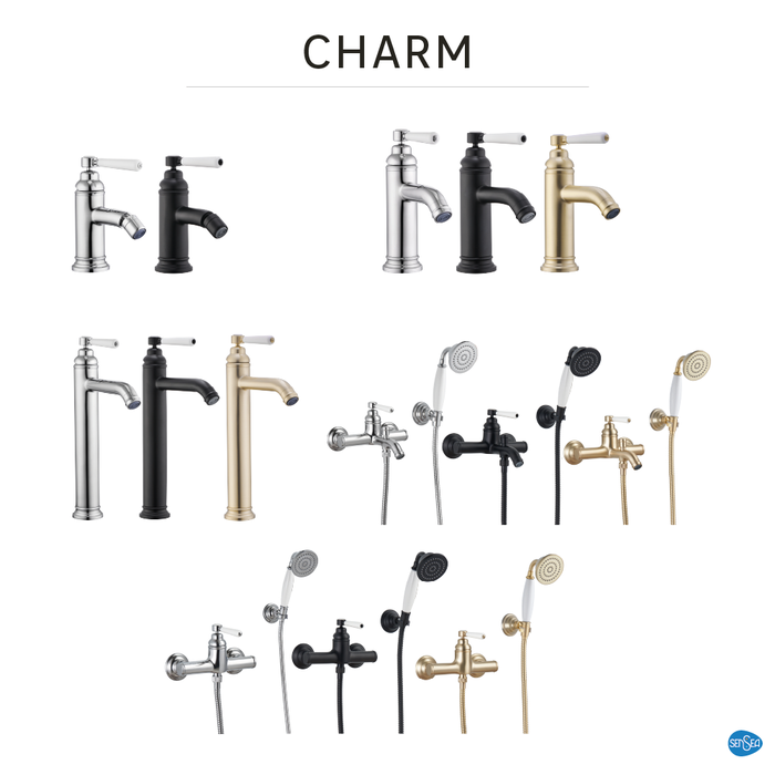 Serie de grifos Charm