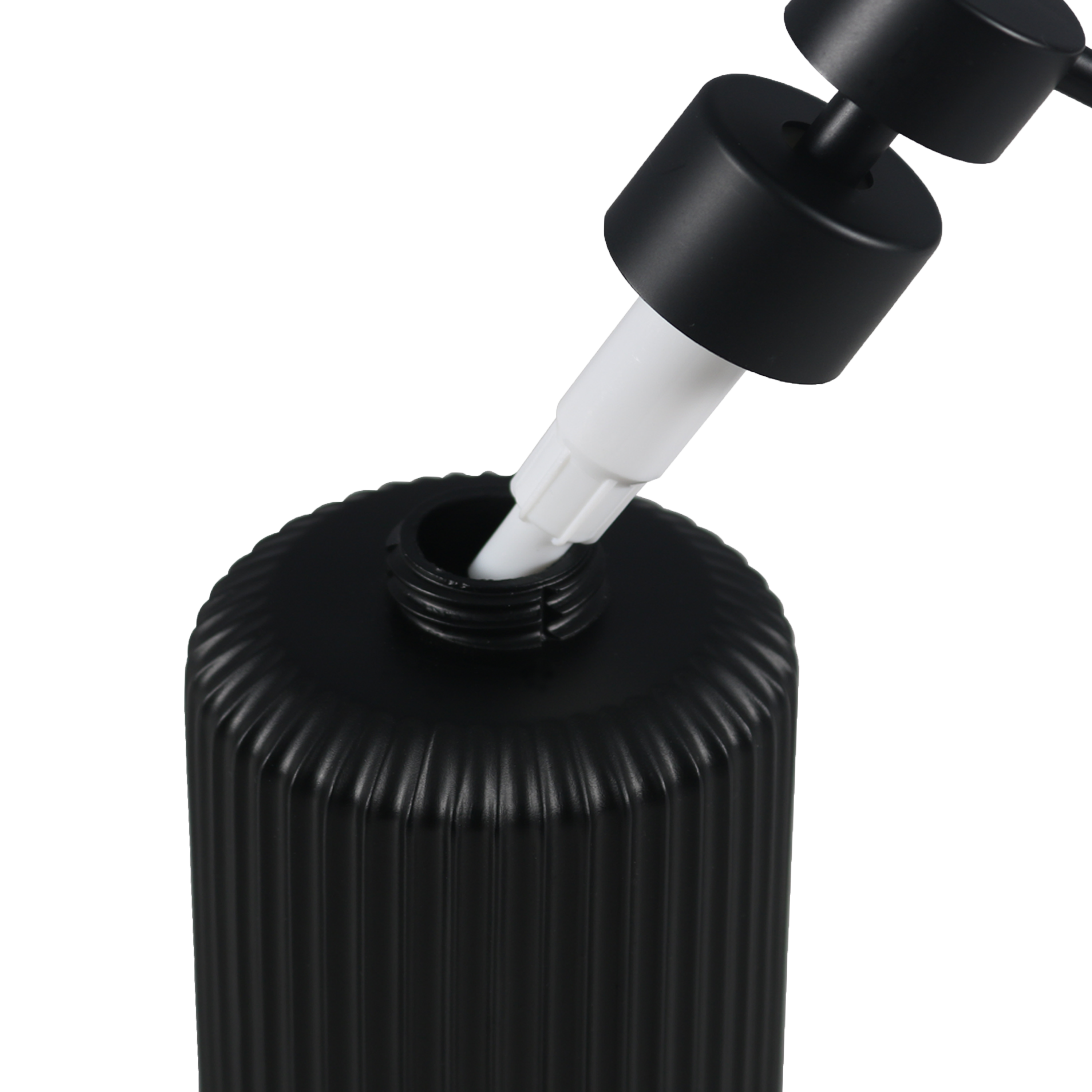 Dozownik mydła Glamour Czarny Sensea - 6