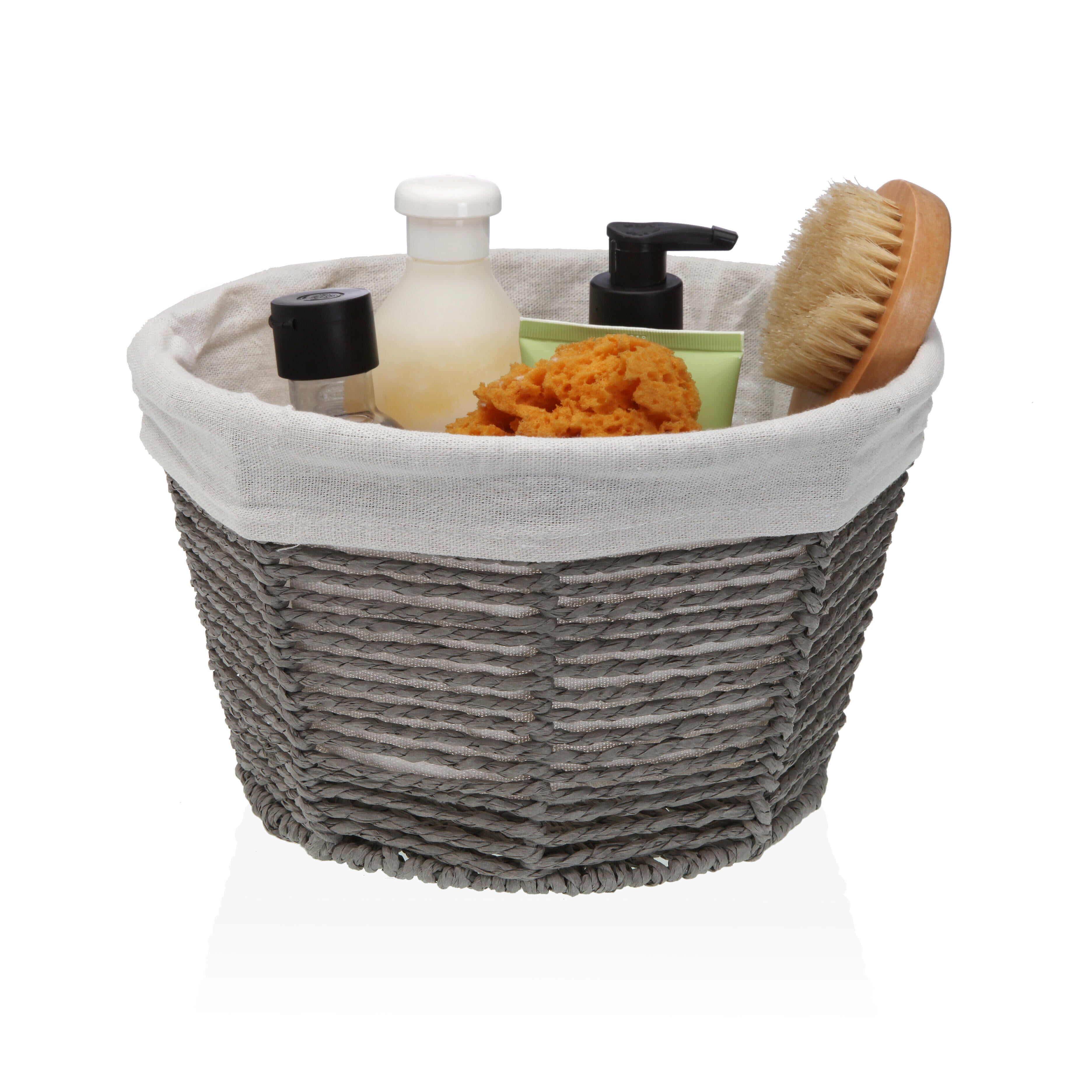 Cesta gris 25x15 cm
