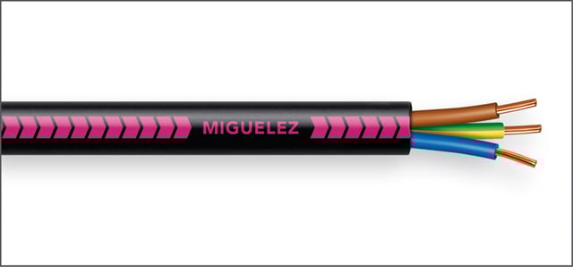 Câble 3 G 1.5 mm² u1000r2v L.100 m