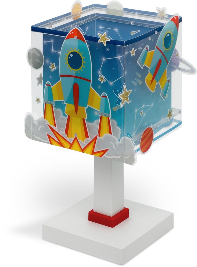 Candeeiro de mesa LED ROCKET E14 1 LUZ AZUL