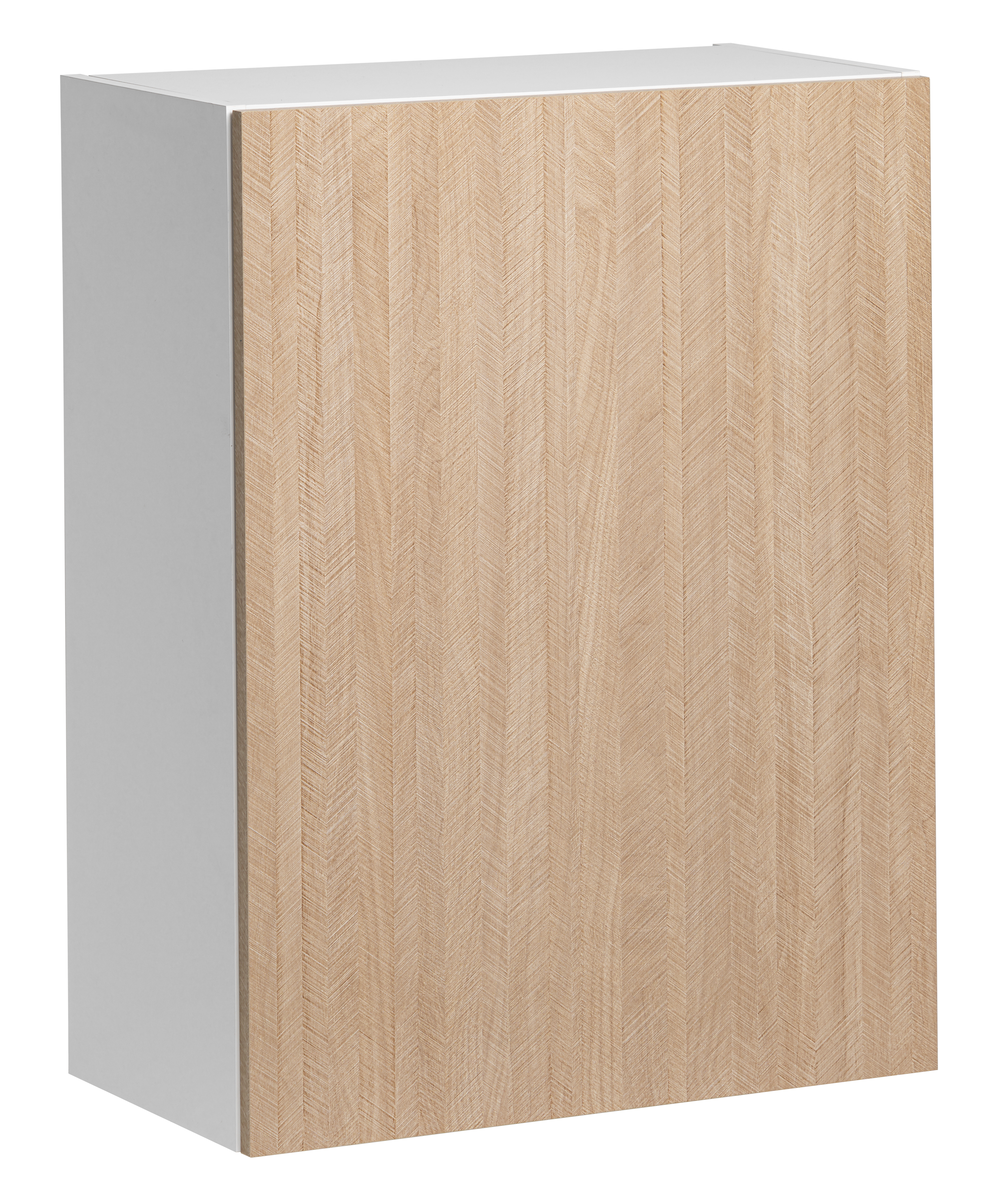 Szafka kuchenna wisząca Roma 60 cm kolor jodełka/biały