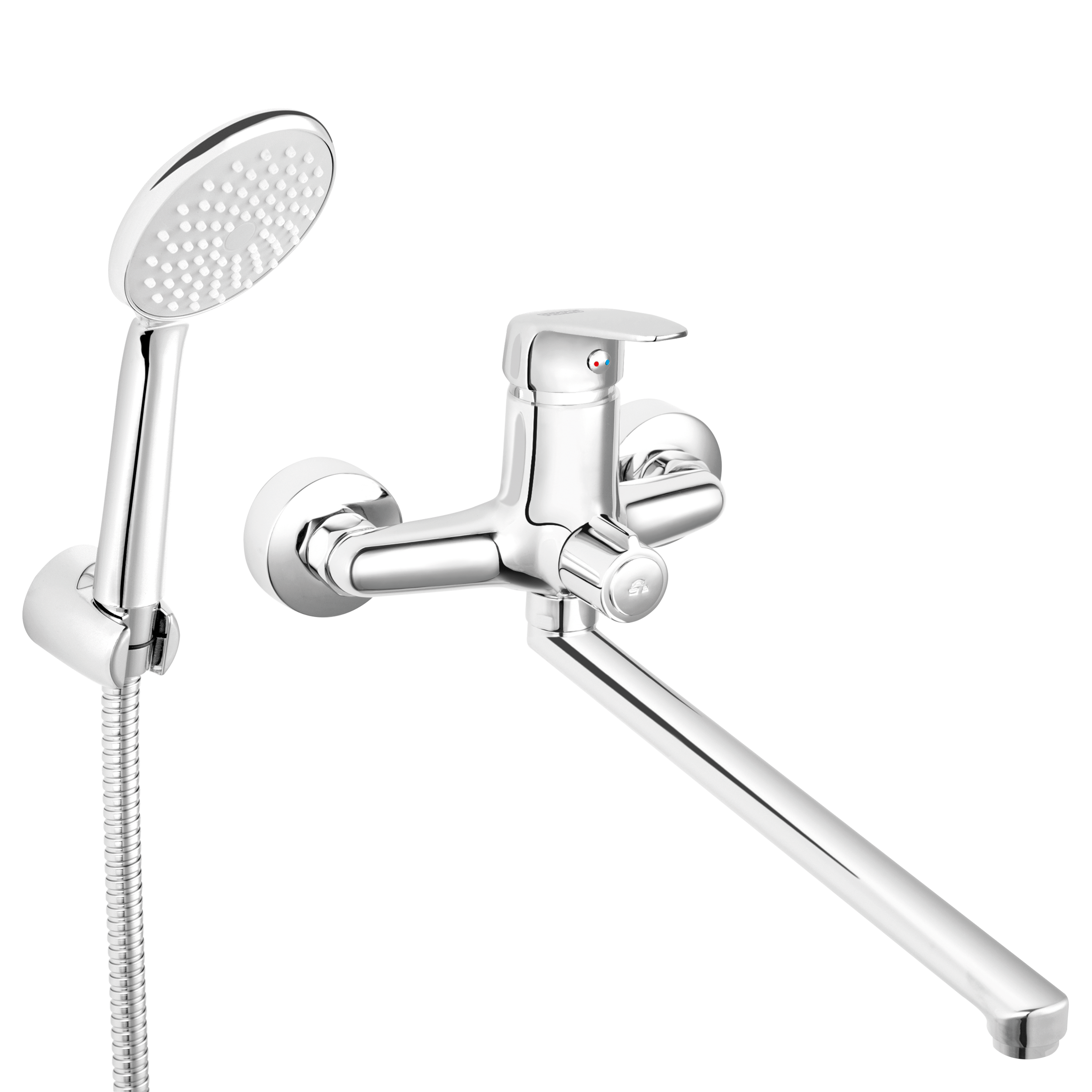 Bateria umywalkowa wannowa ABBA Chrom z/zest