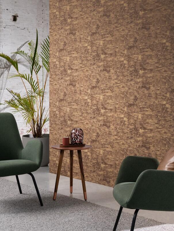 Papel pintado vinilo aplicación cola en pared urban city chicago 499711 amarillo rasch 53cmx10.05m lavable apto para cocinas o baños