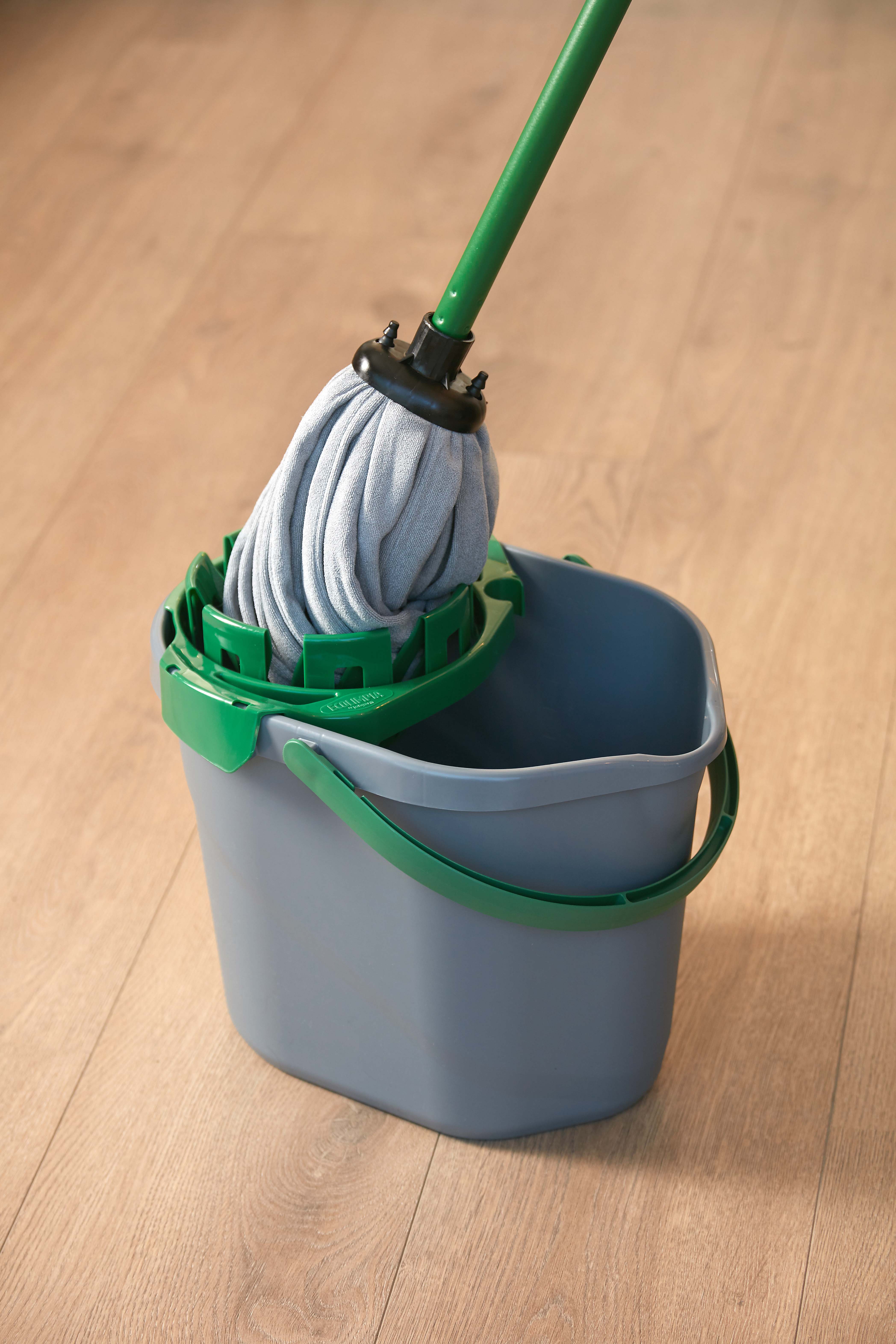 Fregona microfibra ecolimpia gris negro - 9