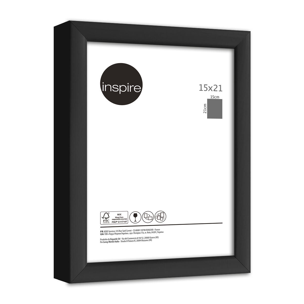 Cornice Portafoto OGK Legno Bianco 37x50cm - Con Vetro Antiriflesso, Made In Germany - Foto 10