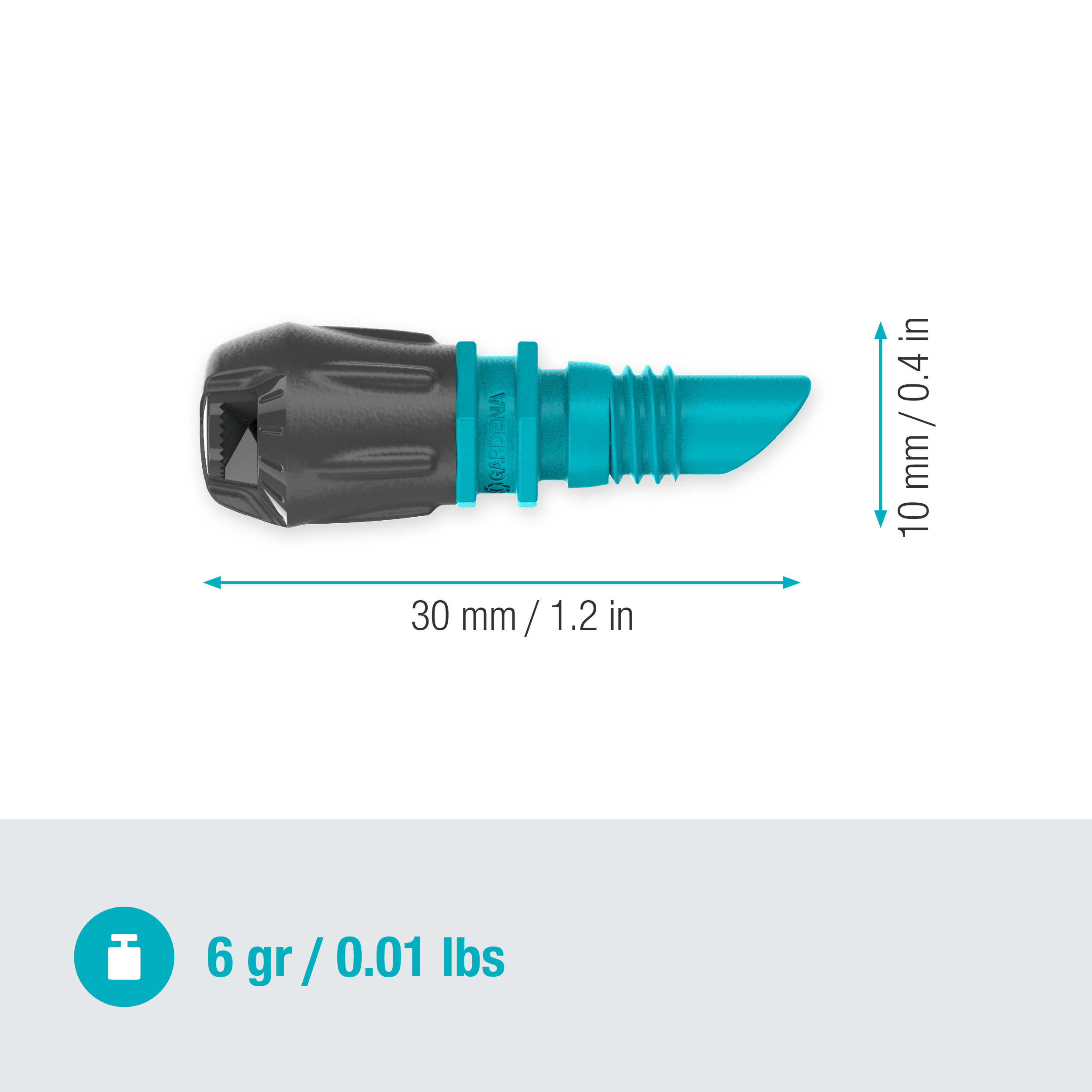 Micro-asperseur 90° GARDENA 13320-20 - 4