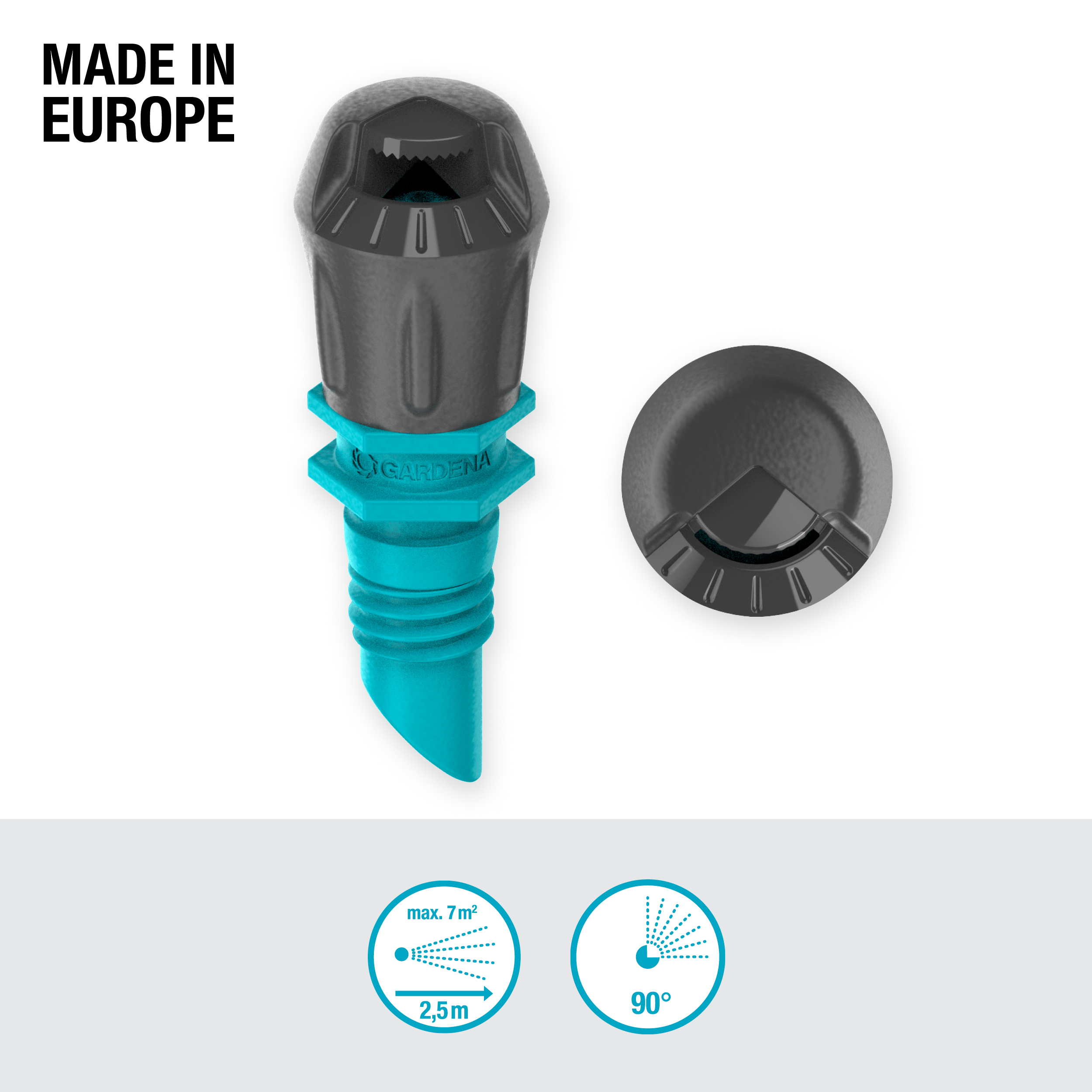 Micro-asperseur 90° GARDENA 13320-20 - 3