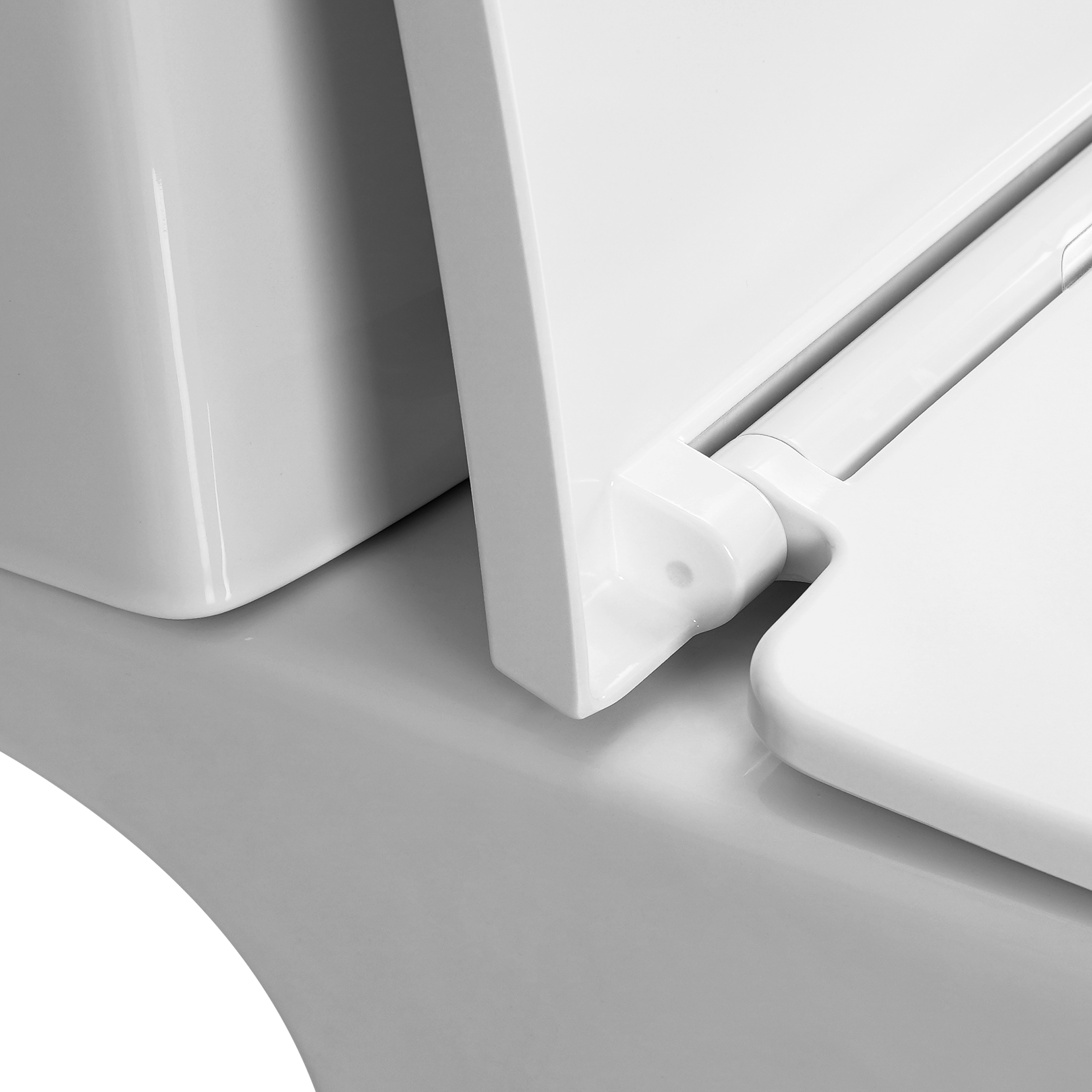 Pack WC à poser sortie universel, sans bride (sans rebord) Remix surélevé, SENSE - 7