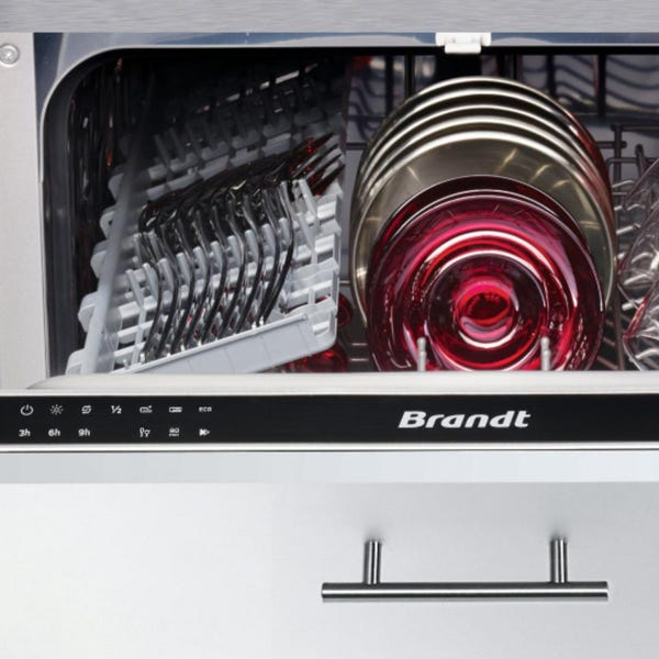 Lave-Vaisselle Tout Intégrable 14 Couverts Brandt - Kit-M