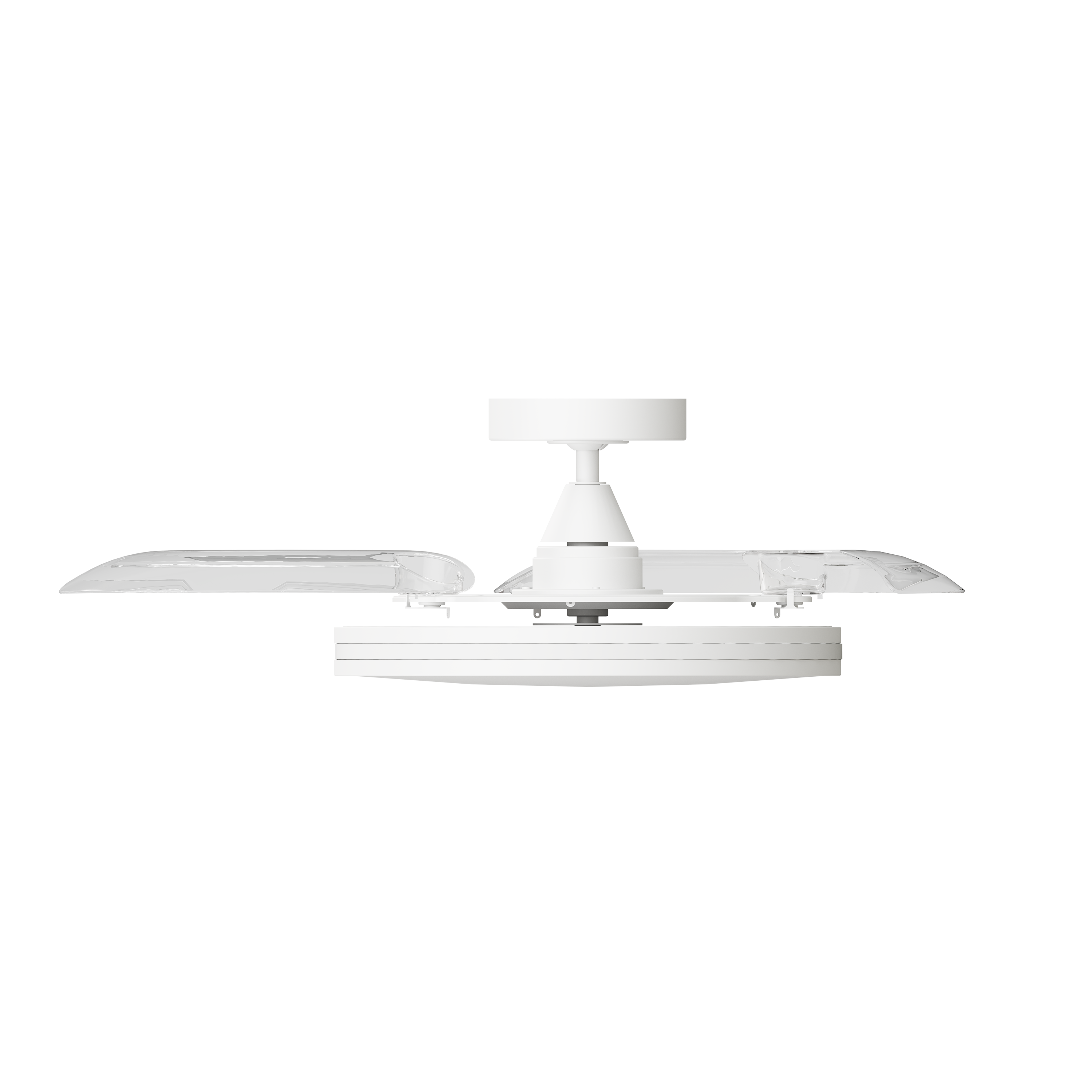 Ventoinha led VANESA M 4500/1200LM branco regulável inspire - 2