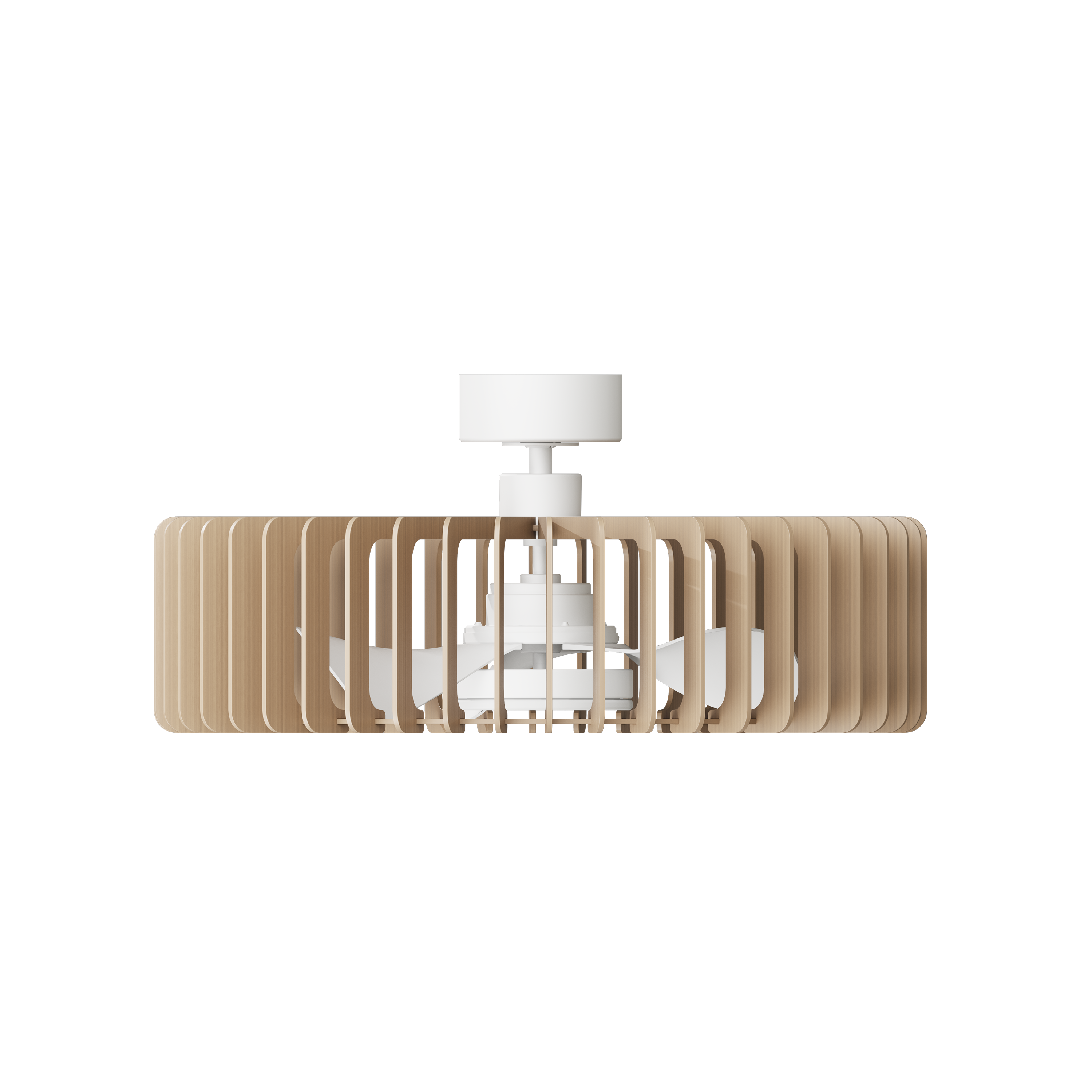 Ventoinha led PECAN 2700LM metal preto/branco regulável inspire - 14