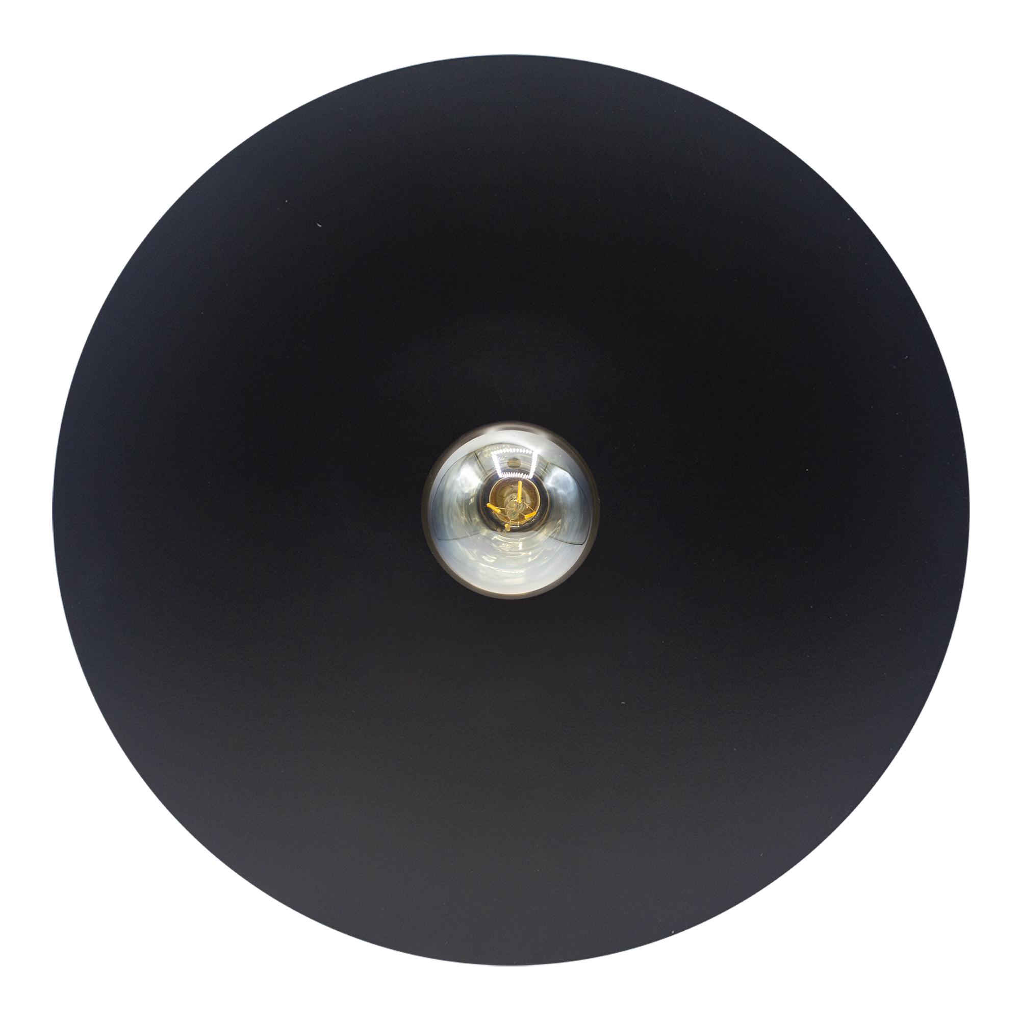 Aplique nagore e27 negro 50 cm diámetro