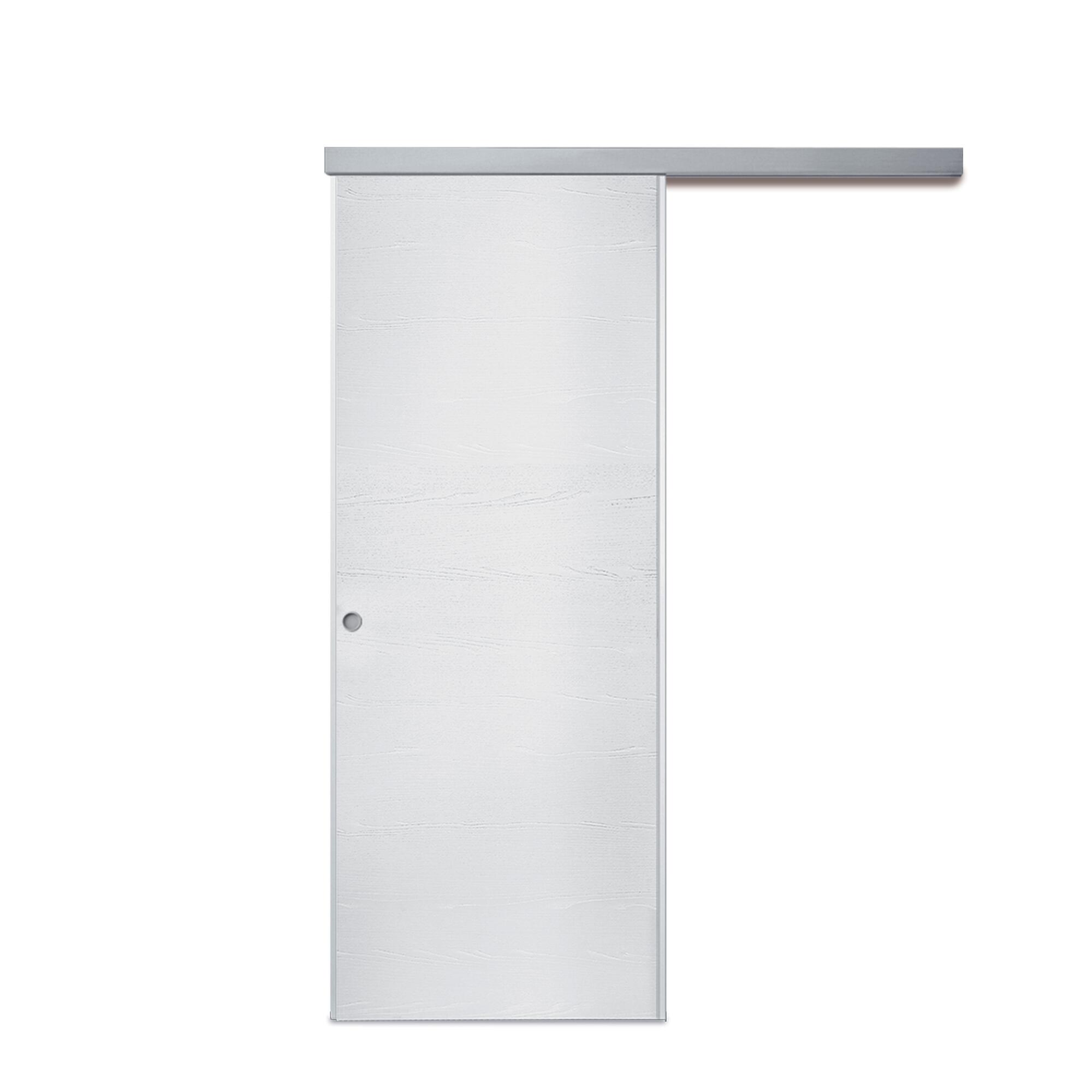 Porta scorrevole Sirio bianco L 70 x H 210 cm - 2