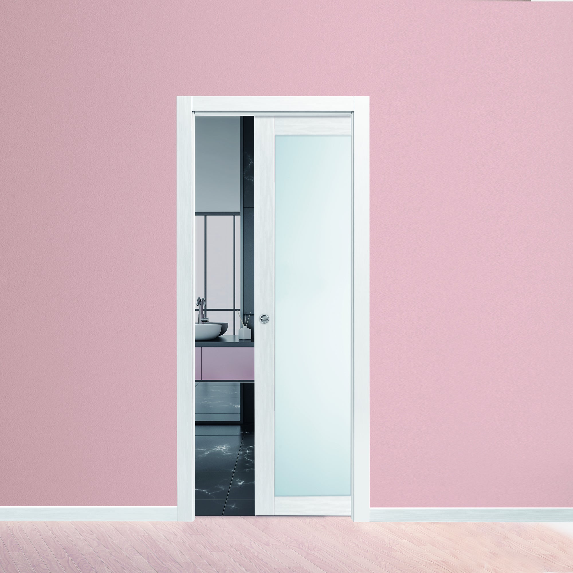 Finestra In Legno Con Doppio Vetro - L 50 X H 70 Cm, Battente, Trattamento Ecologico E Maniglia Inclusa