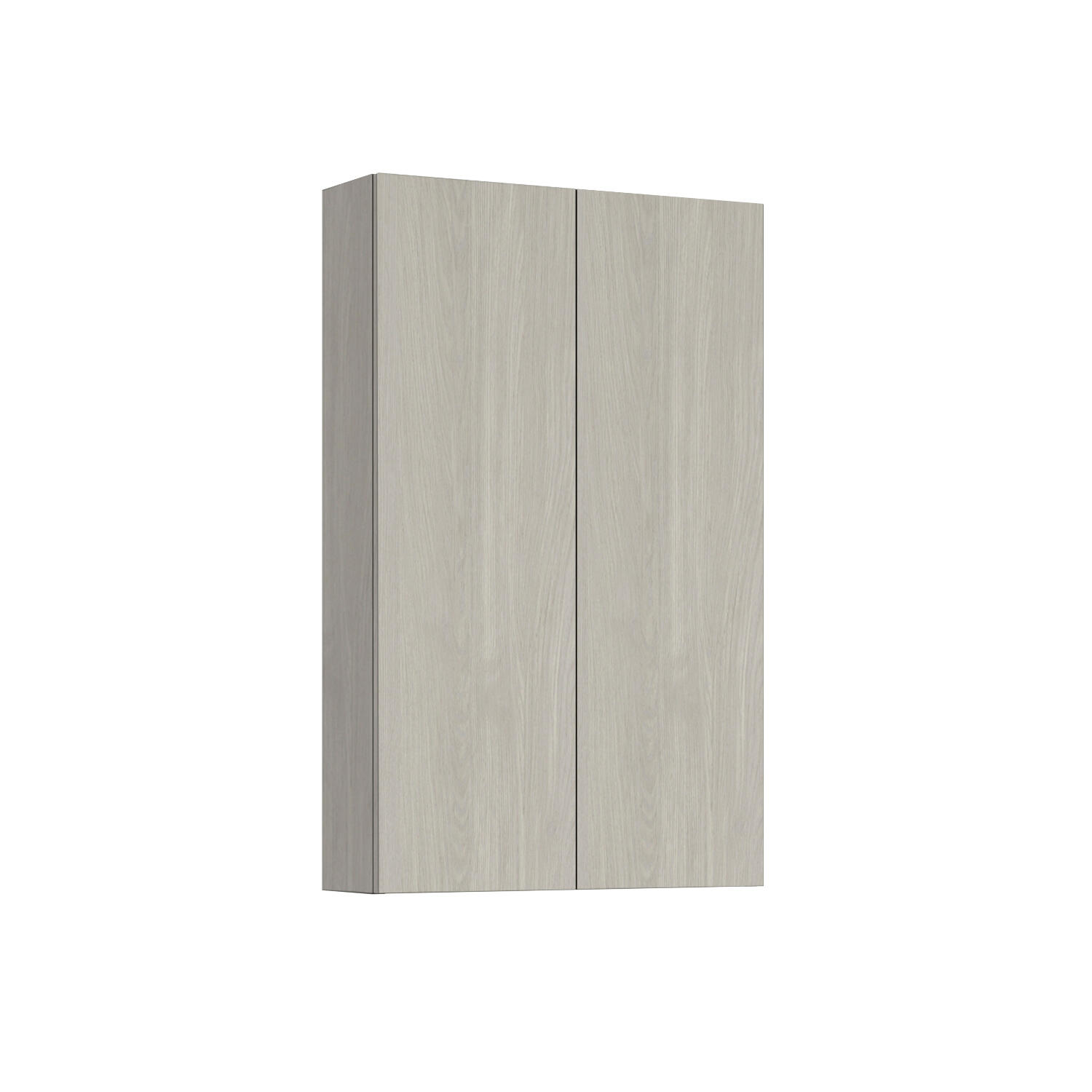 Armario de baño para colgar kansha roble blanco 80x50x15 cm