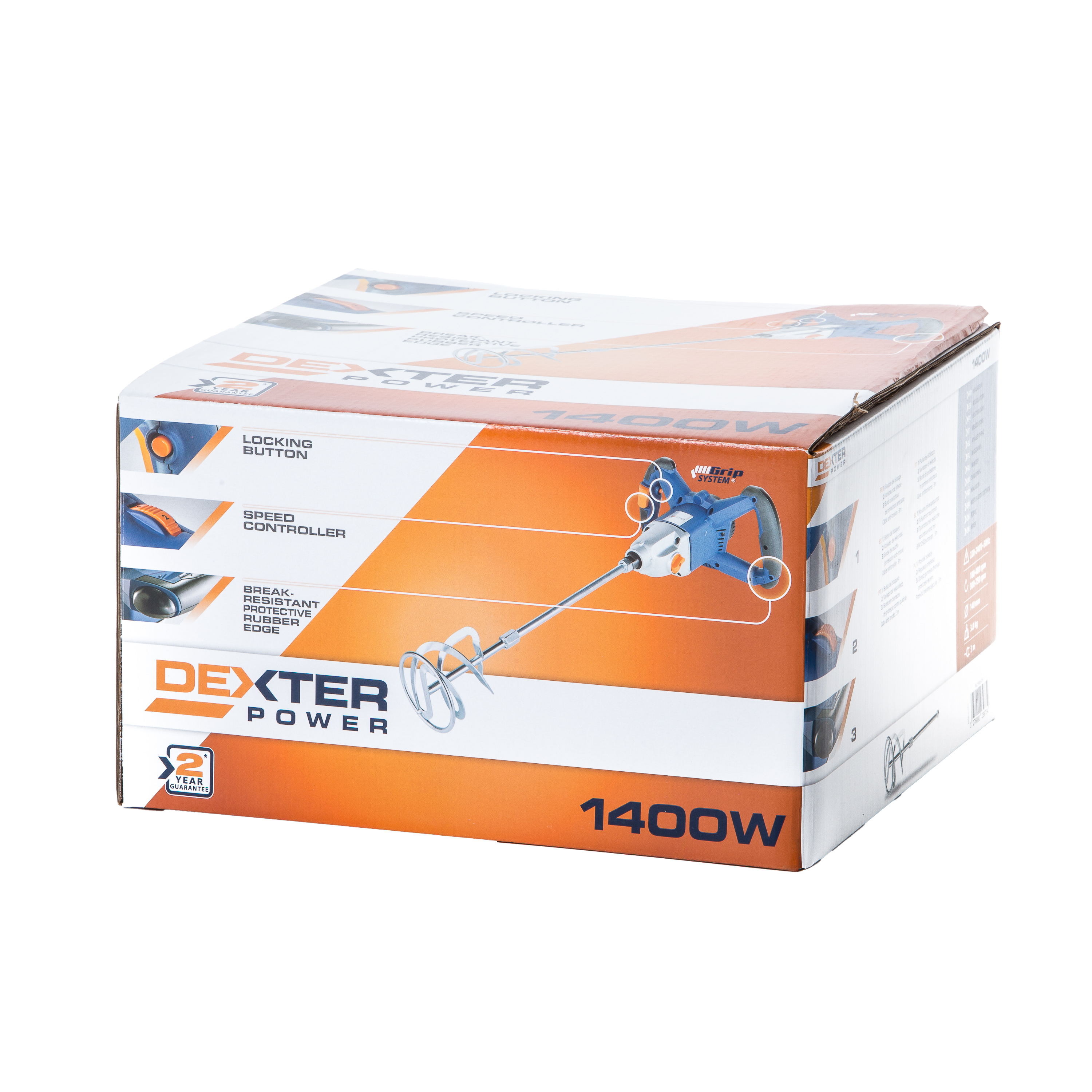 Mieszadło elektryczne R6219B3S-DP-2 1400W 2BIEGI DEXTER POWER - 9