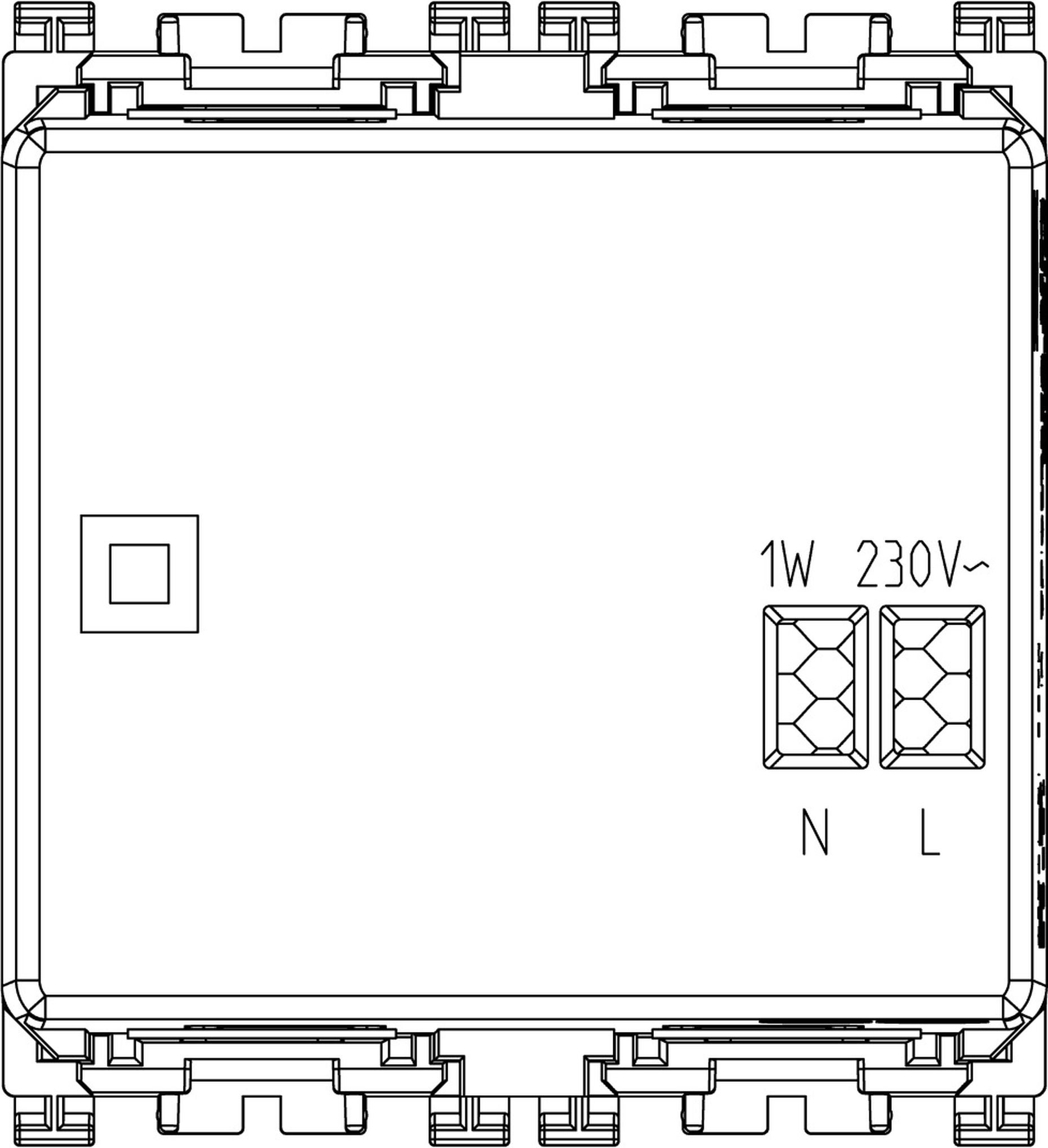Lampadina torcia VIMAR led 1 W 3 LM - 3
