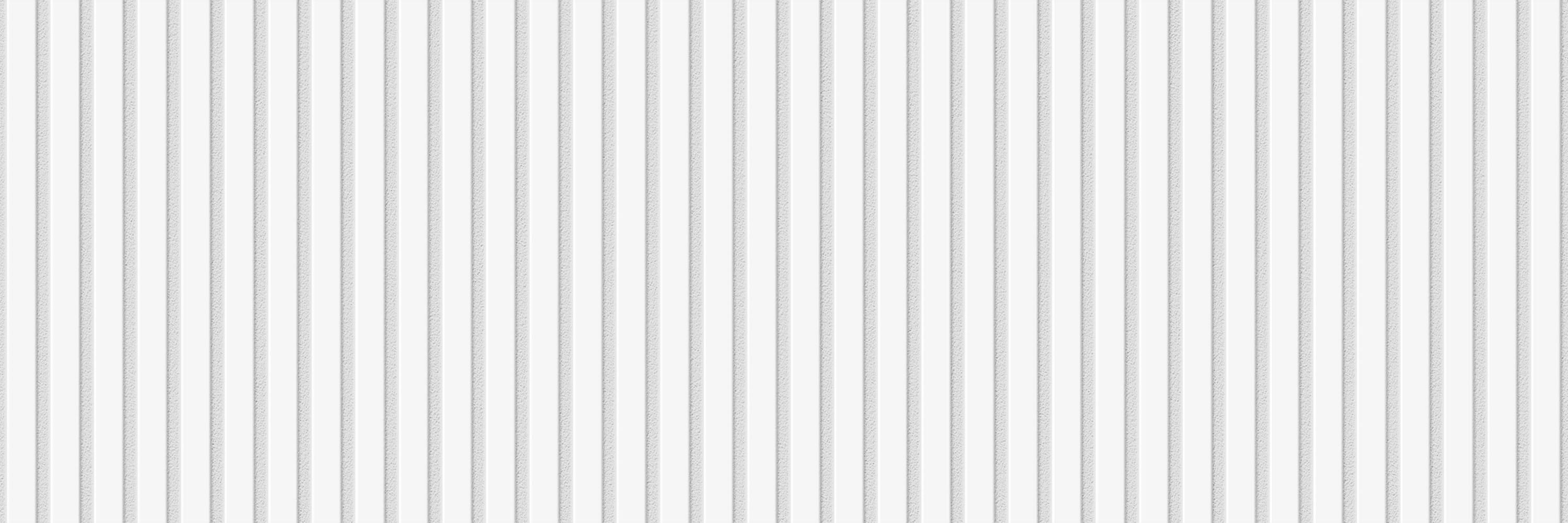 Azulejo cerámico linea efecto relieve white 30x90 cm