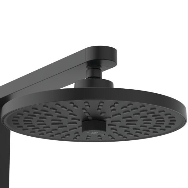 Colonne de douche mitigeur thermostatique 2 jet(s) noir Alu + IDEAL STANDARD - 5