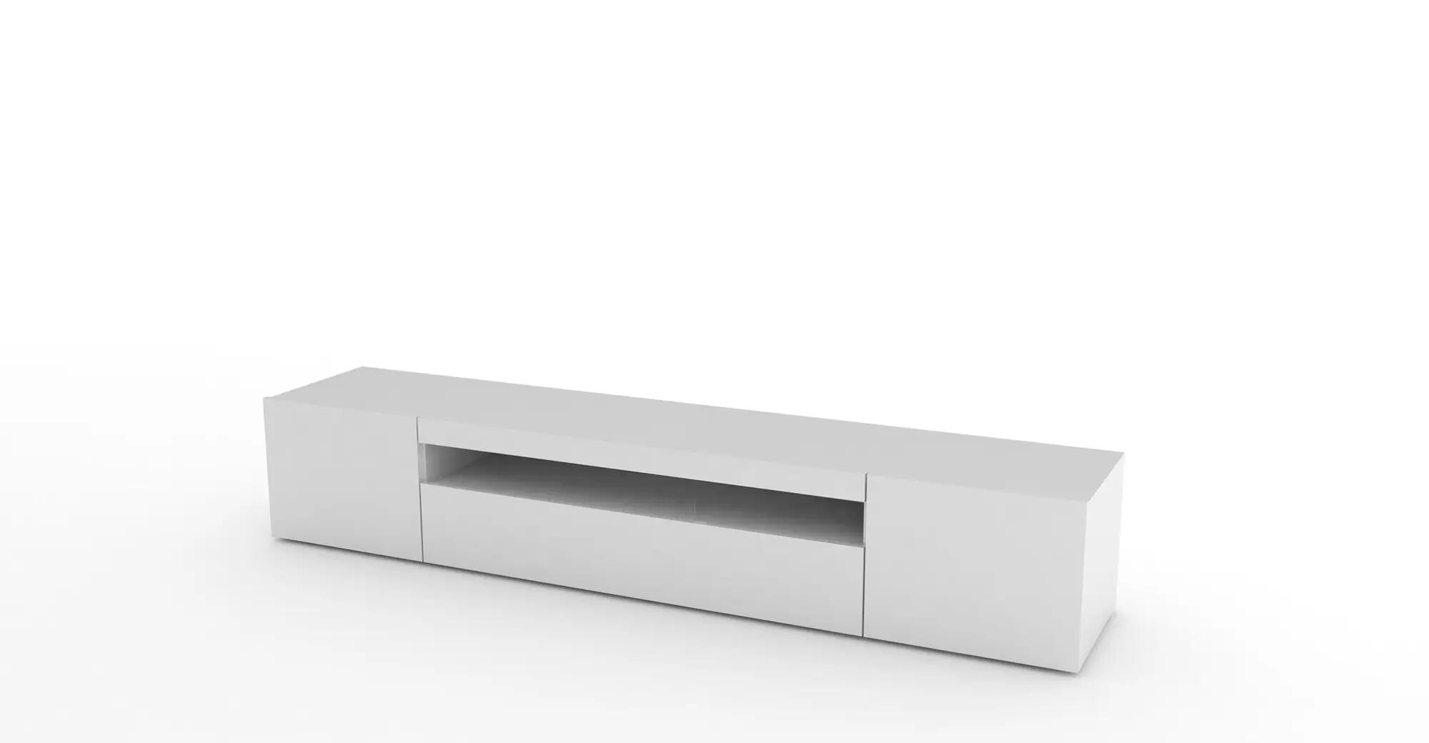 Mobile per TV daiquiri L 200 x H 36.5 x P 40 cm bianco - 4