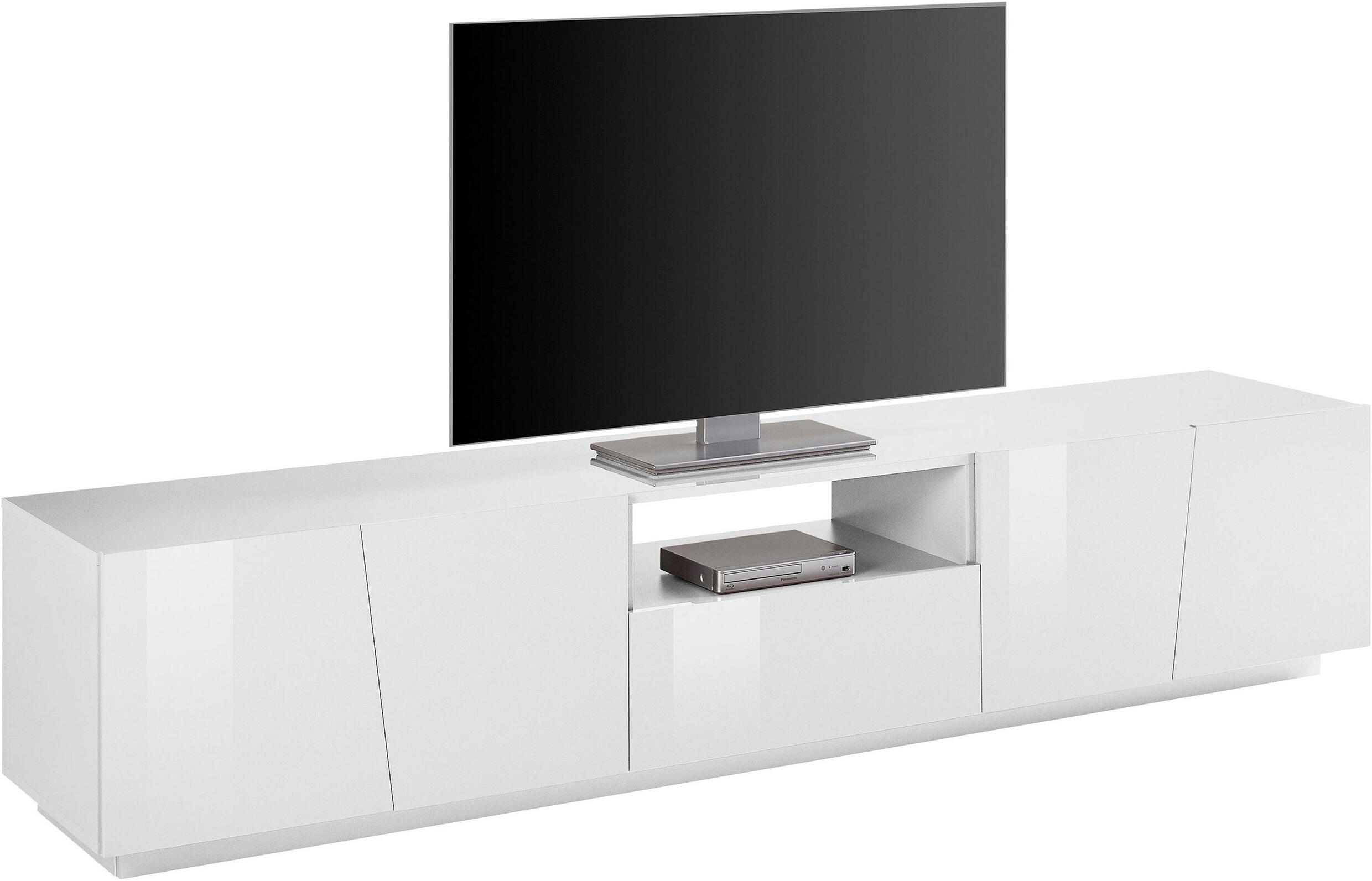 Mobile per TV Vega L 220 x H 46 x P 43 cm bianco - 2