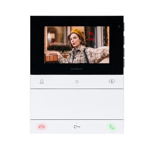 Schermo supplementare per videocitofono WIFI connesso COMELIT PL6721 -MONITOR VIVAVOCE LCD 4.3