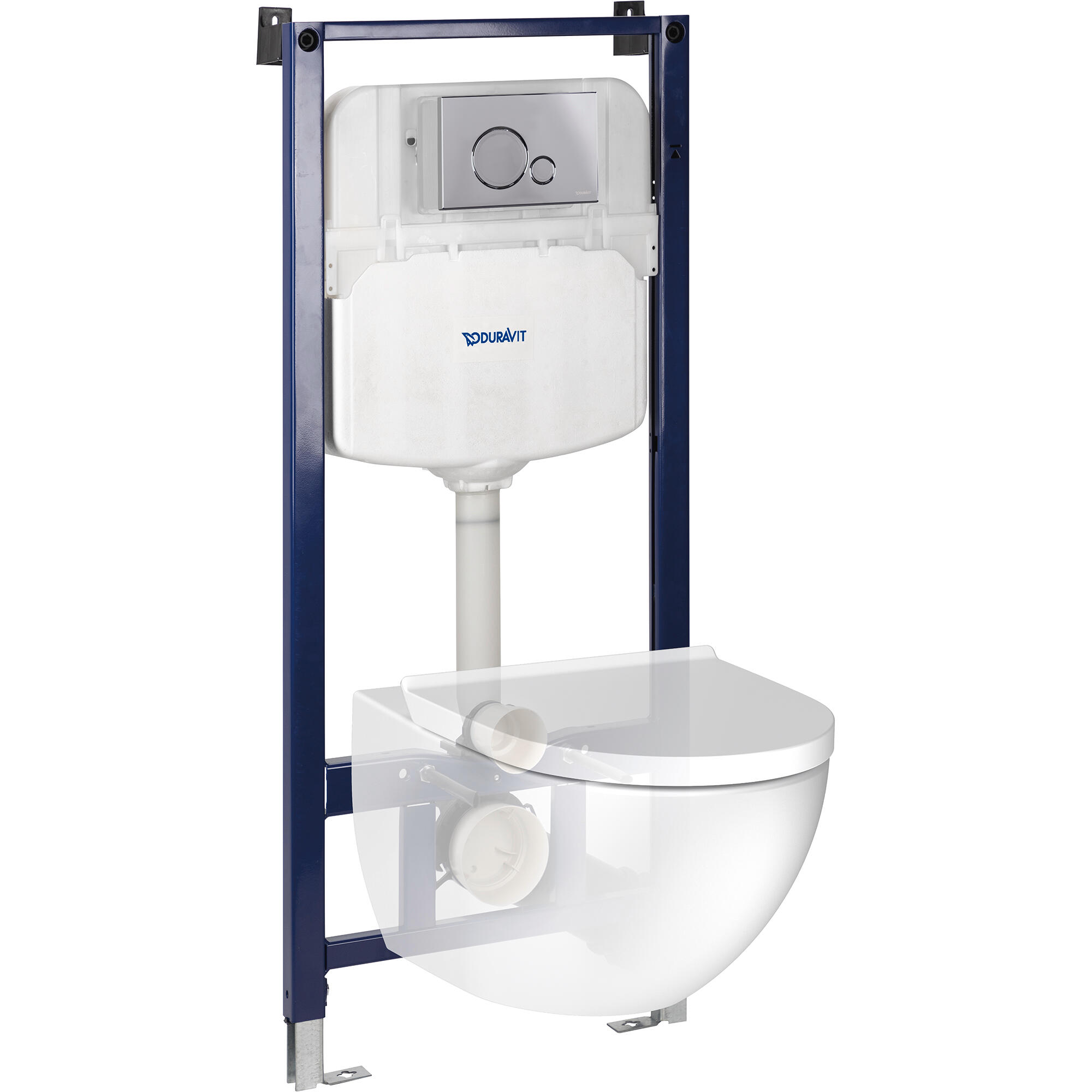 Pack wc suspendido arquitec con tapa amortiguada blanco