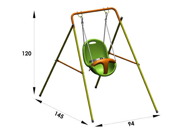 Portique acier Emma TRIGANO, H.120 cm - 3