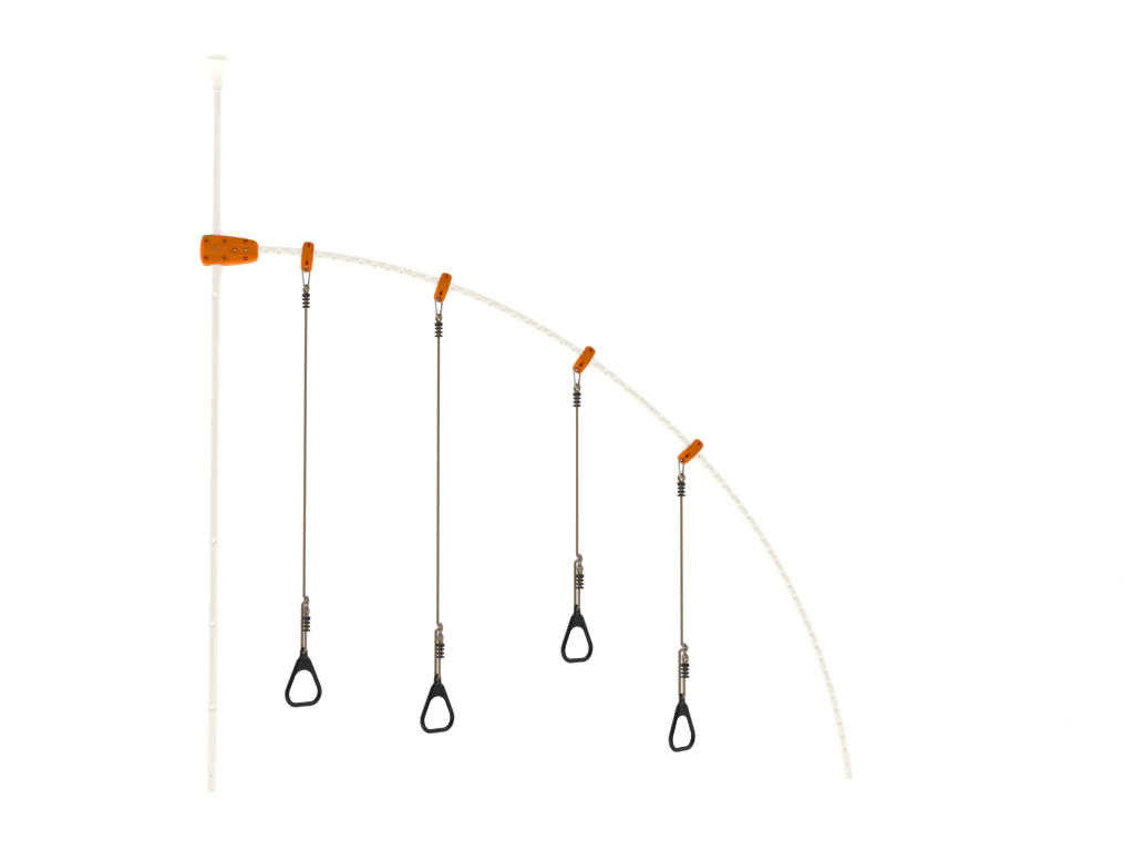 Aire de jeux acier Evo-costo TRIGANO, H.270 cm - 9