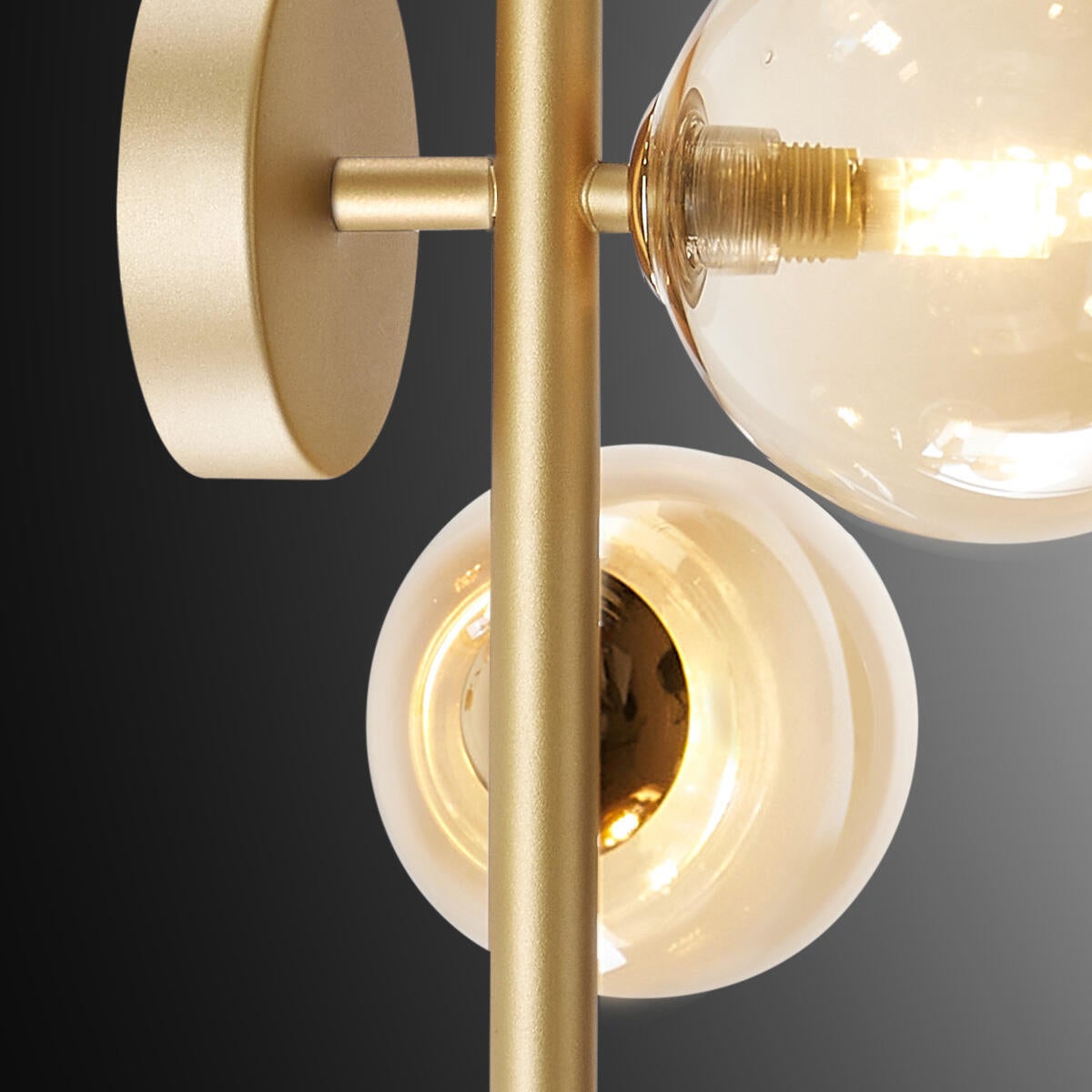 Applique glamour Fenix dorato 3X G9 NOVECENTO - 2