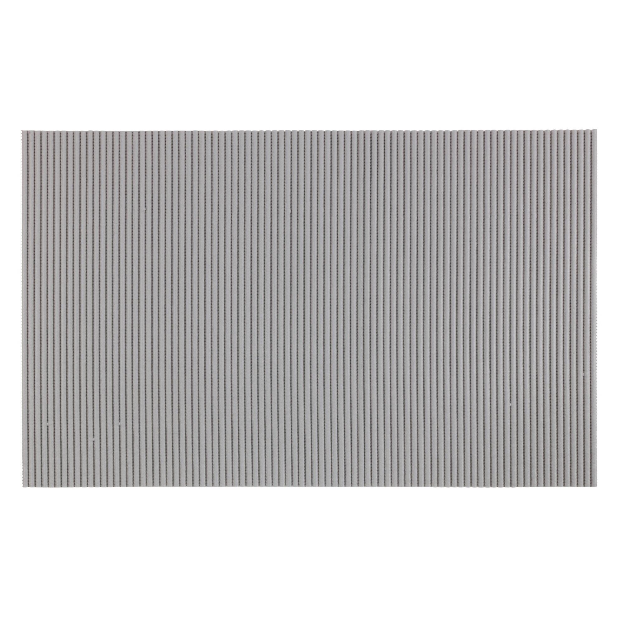 Alfombra antideslizante softfoam gris 50x80 cm