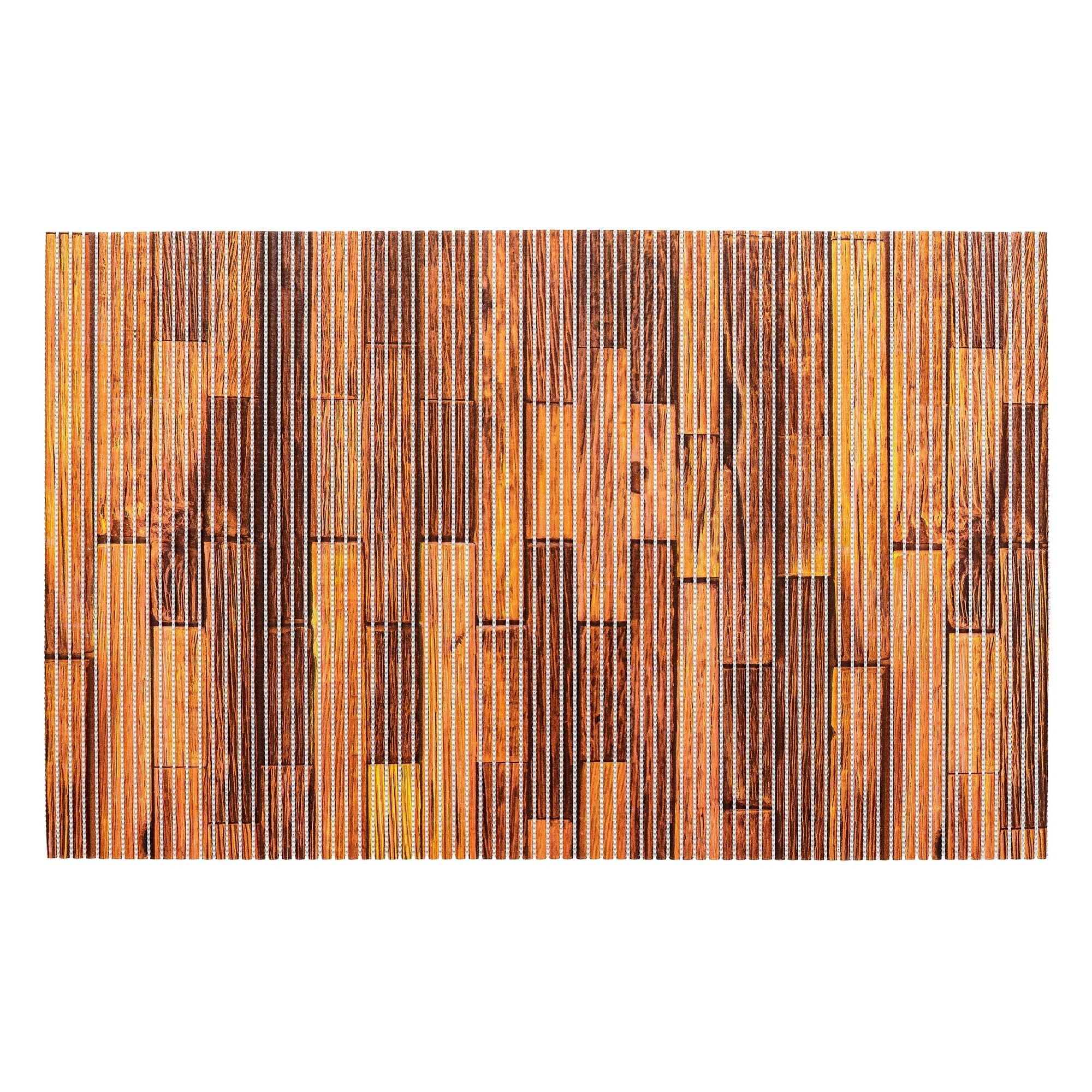 Alfombra antideslizante softfoam marrón 50x80 cm