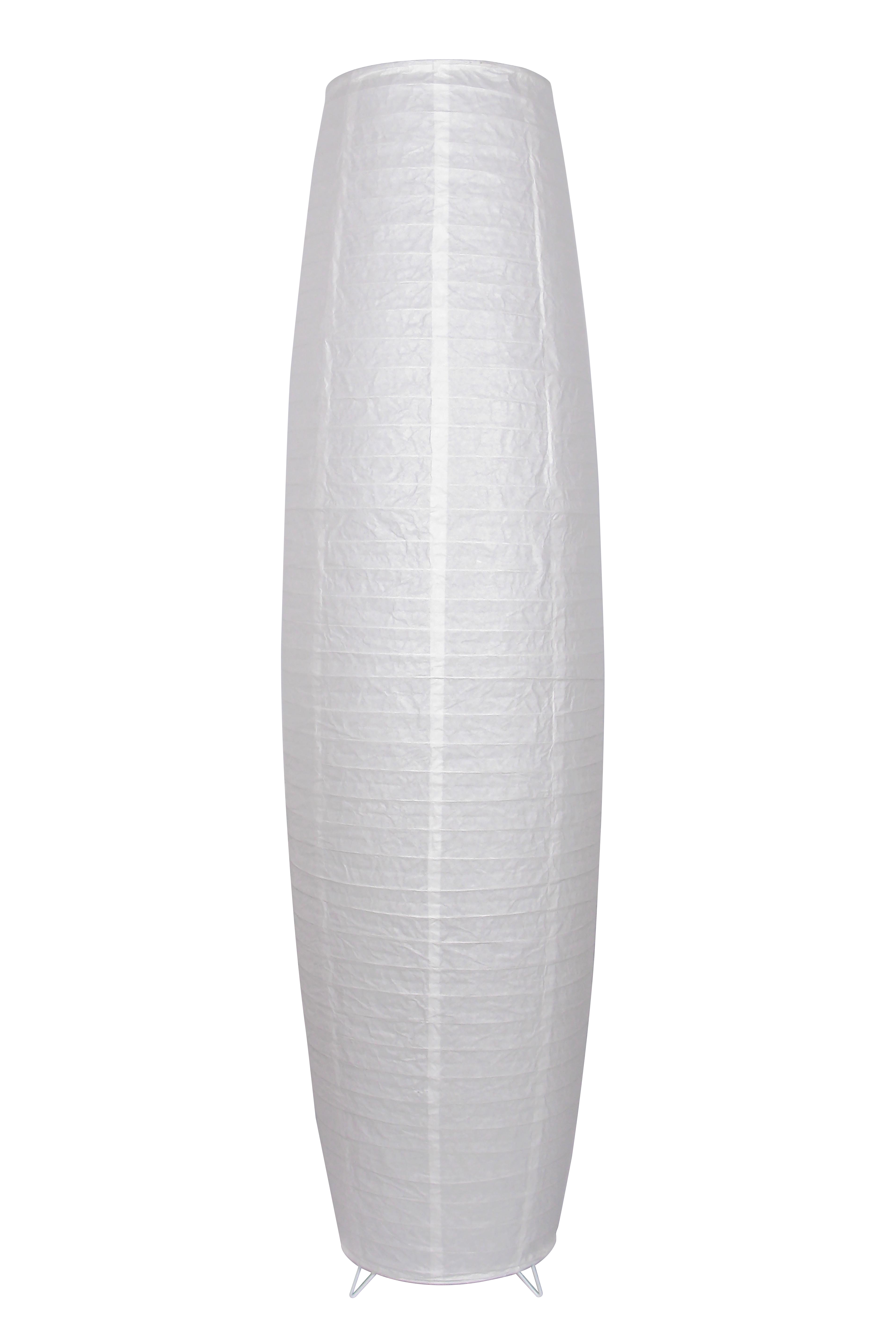 Abażur lampy podłogowej Anjo biały 36 cm