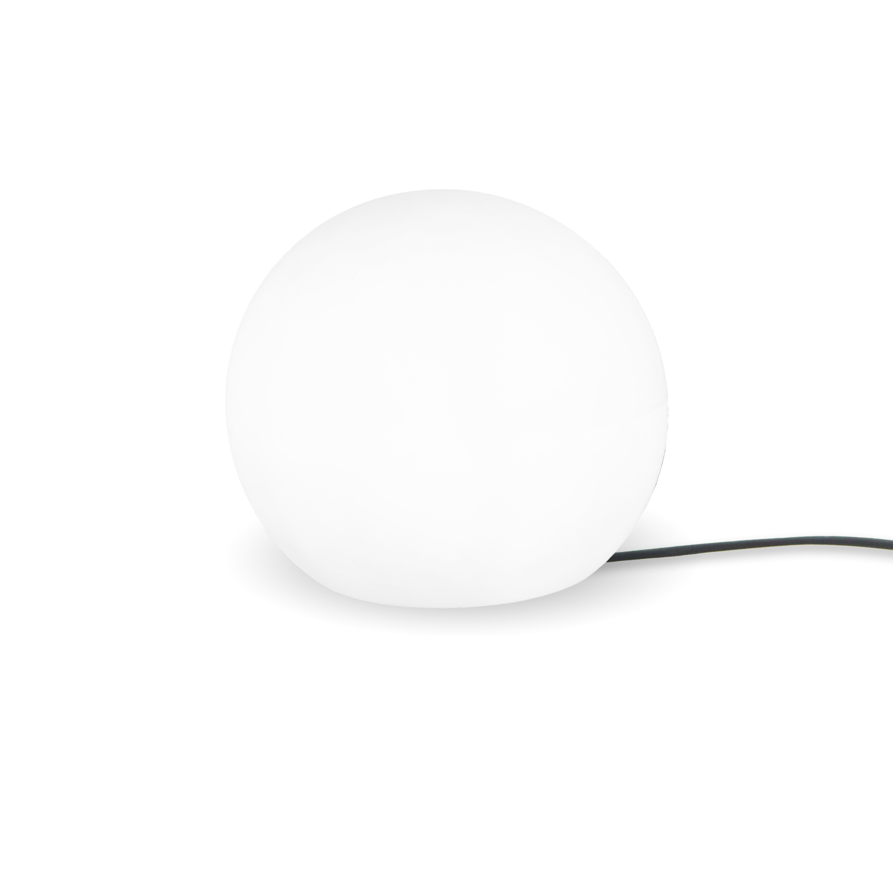 Boule lumineuse extérieur Diam. 30 cm, culot E27, Zongo blanc INSPIRE - 7