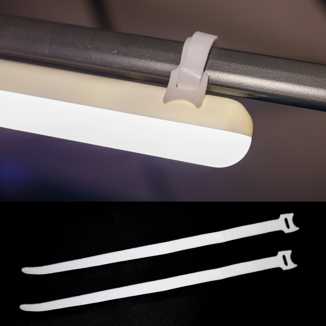 Lampada da esterno Front ricaricabile per bordo piscina H 3.6 cm, in polipropilene , luce bianco caldo LED INSPIRE