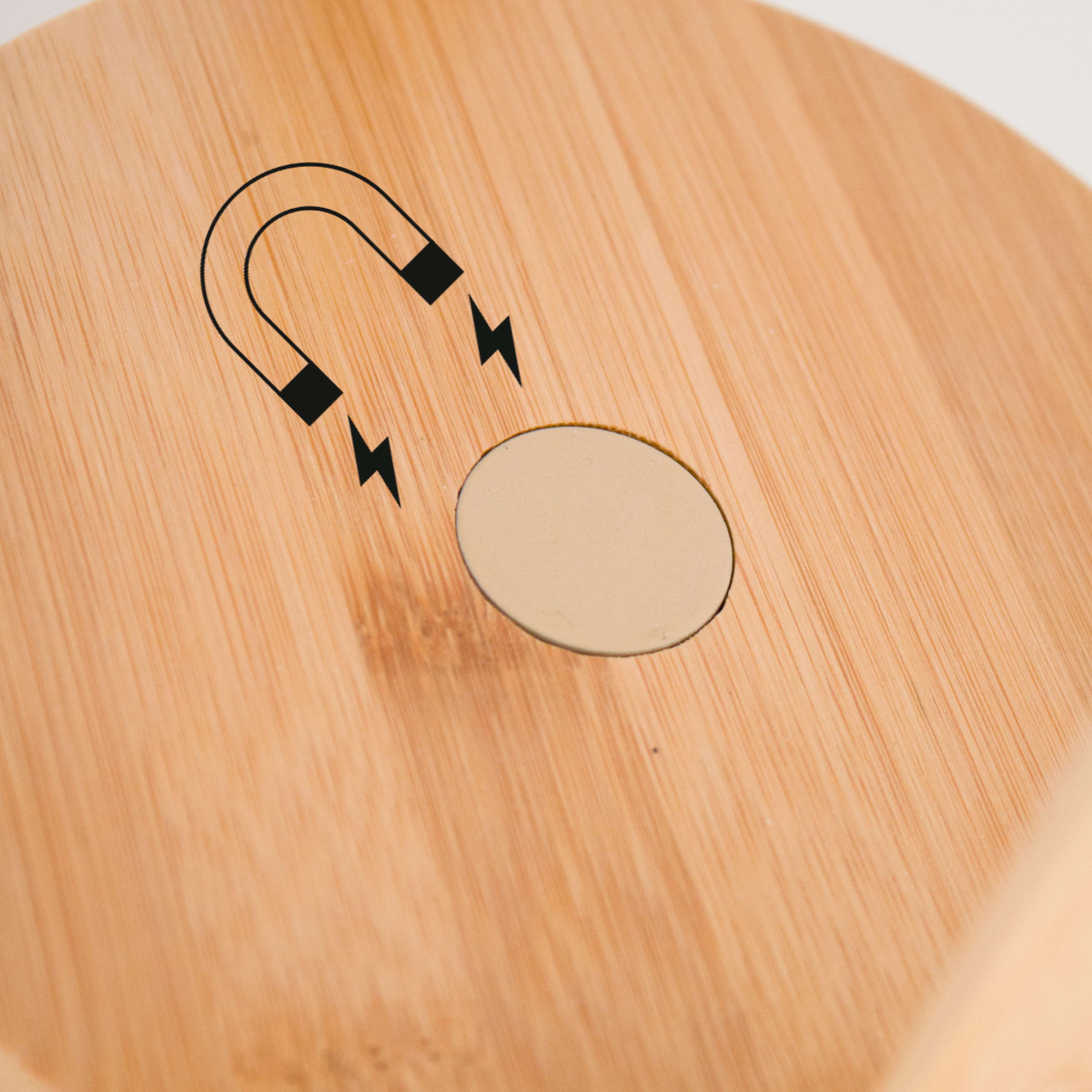 Lampe de table Led rechargeable 1300 Lm intensité variable bambou Lisala INSPIRE - 13