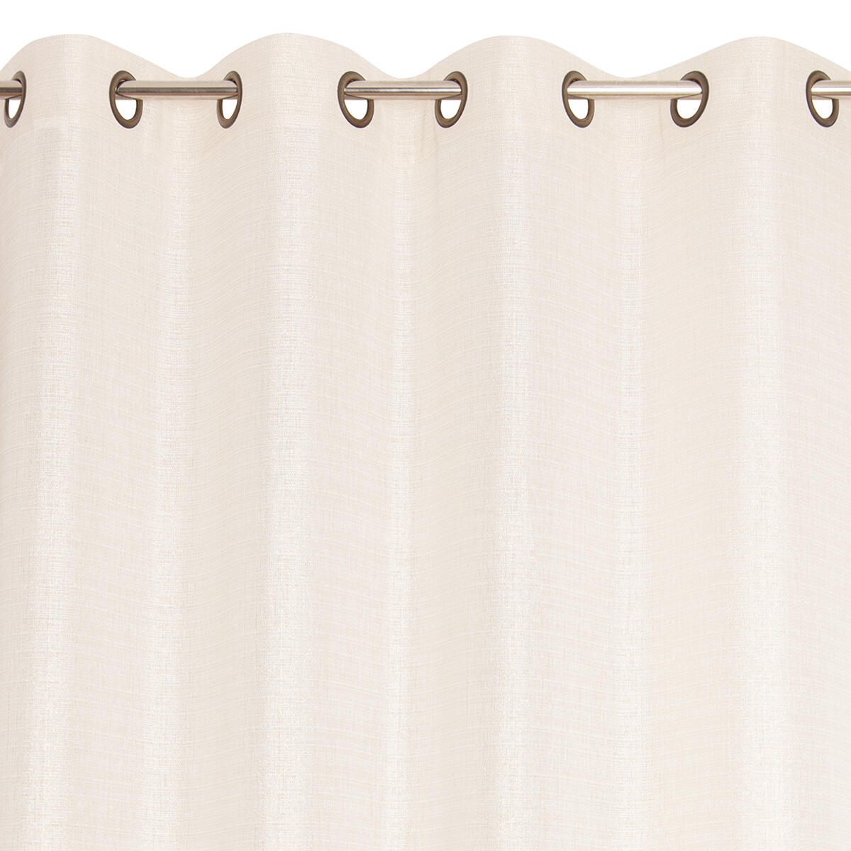 Cortinado ilhós Dario 140x260cm cru ouro Inspire - 6