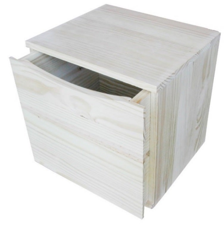 Cajonera de madera  de 36x36x30cm - 4