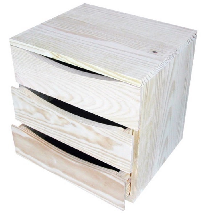 Cajonera modulable 3 cajones de 36x36x30 cm - 4
