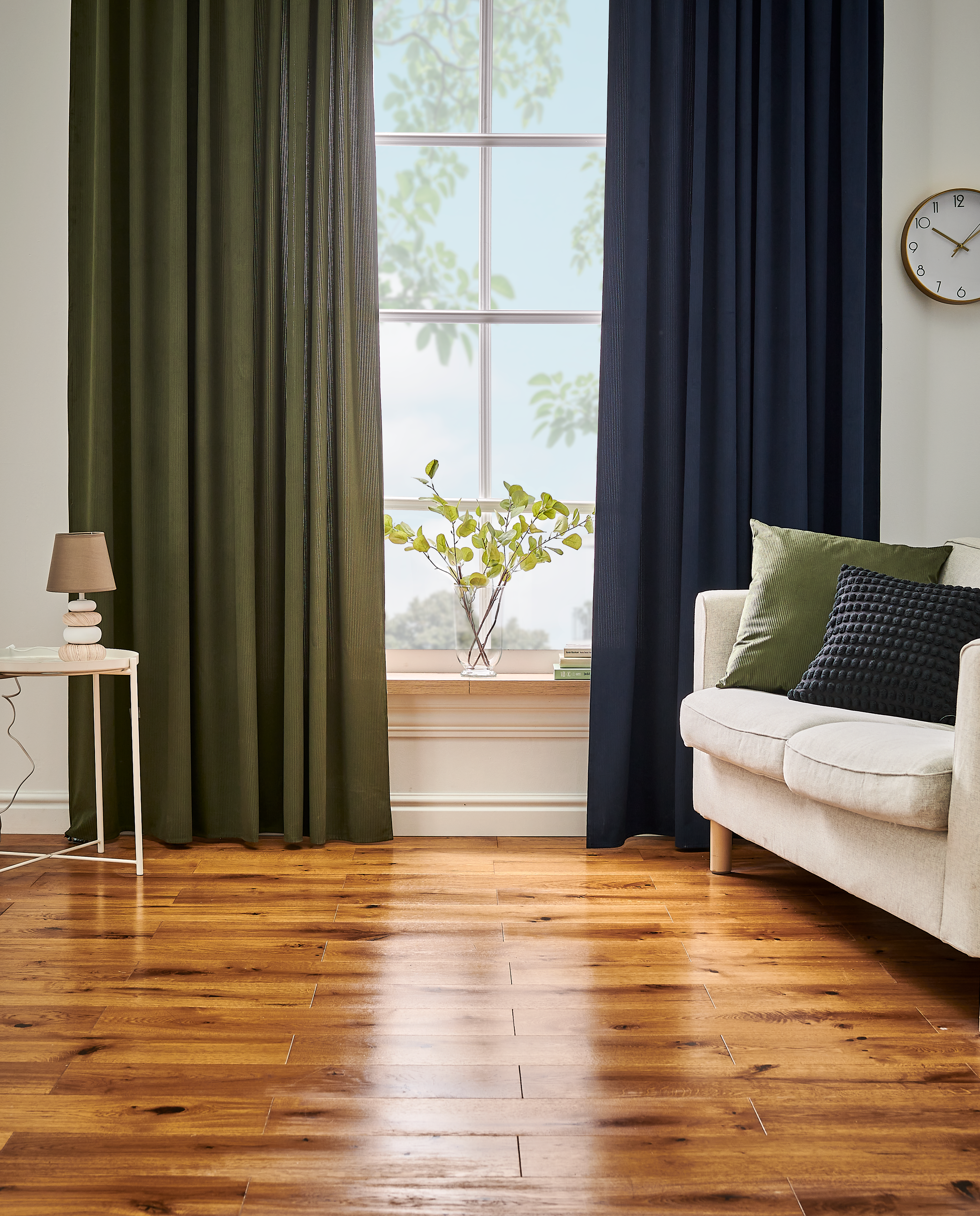 Zasłona Enaelle Balsa granatowa 200 x 280 cm na taśmie Inspire - 3