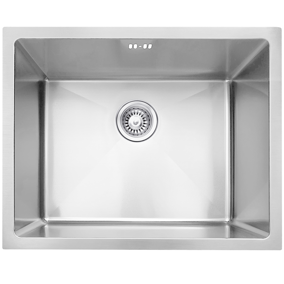 Fregadero de acero inox essebagno luisa 55x20x45cm