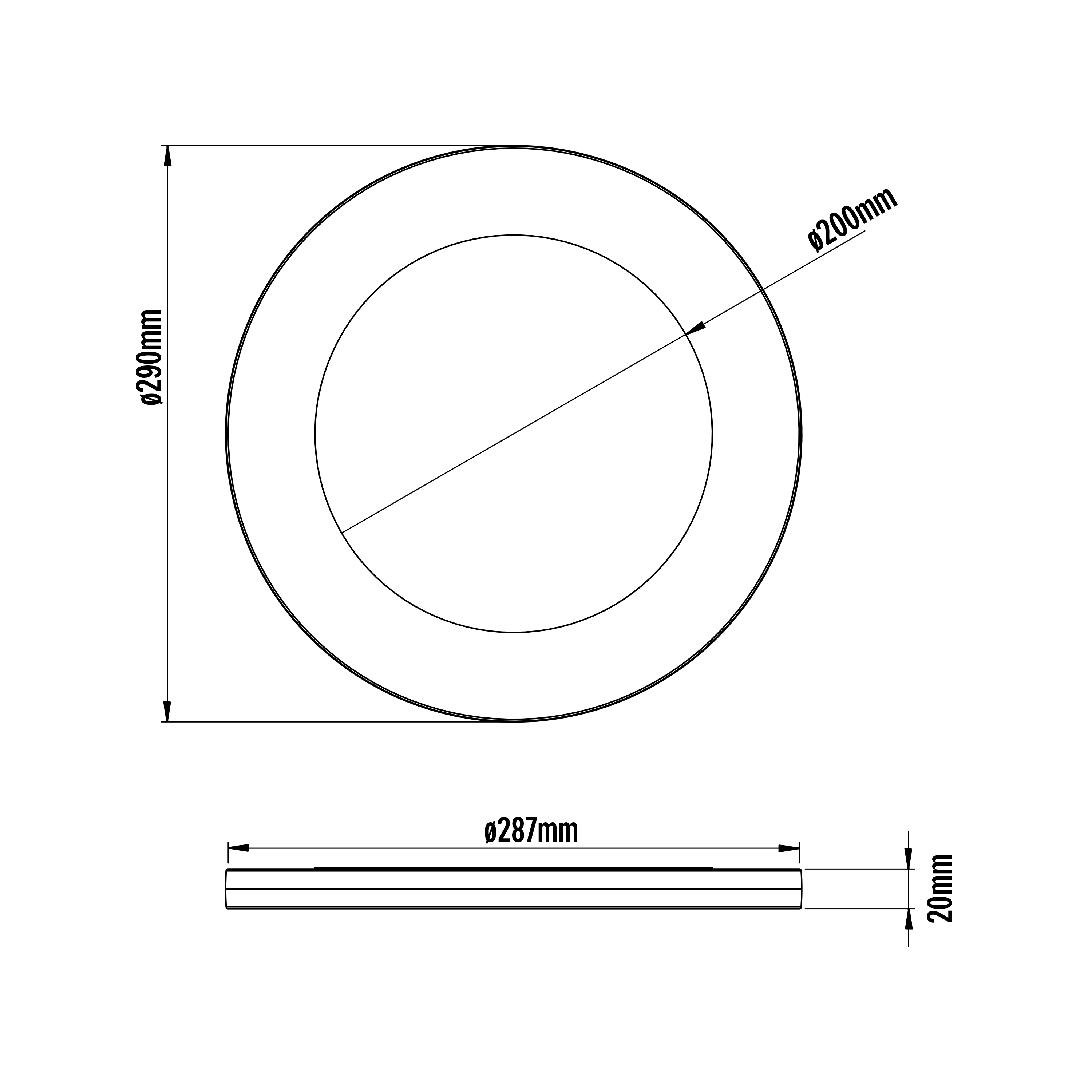 Luz piscina Pileta USB 30 cm 800 LM RGB IP68 Inspire - 10