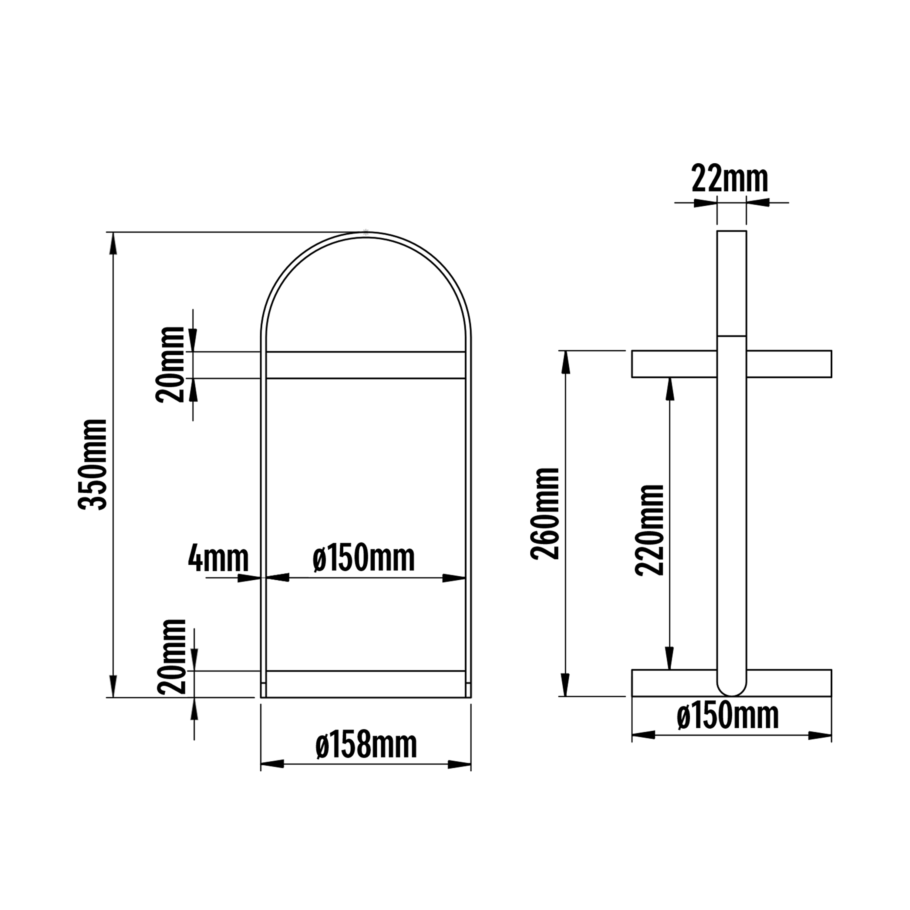 Lampe de table Led rechargeable 1300 Lm intensité variable bambou Lisala INSPIRE - 7