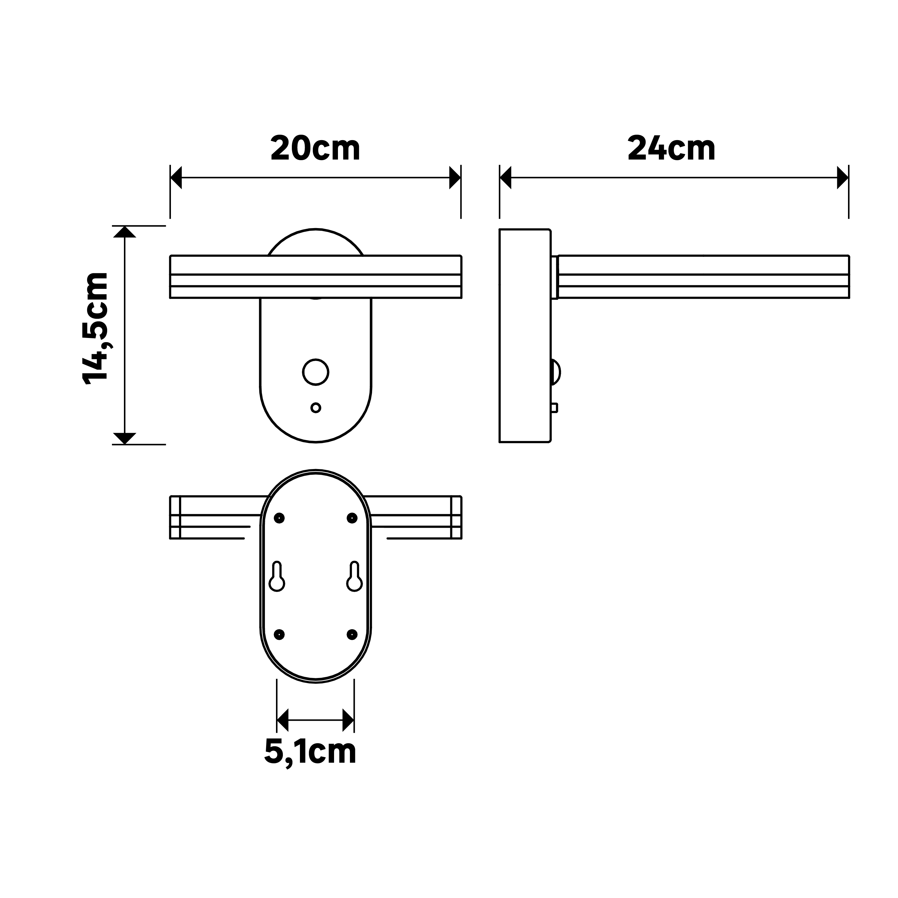 Applique solaire inclinable Baquio 900 Lumen, blanc neutre, noir INSPIRE - 7